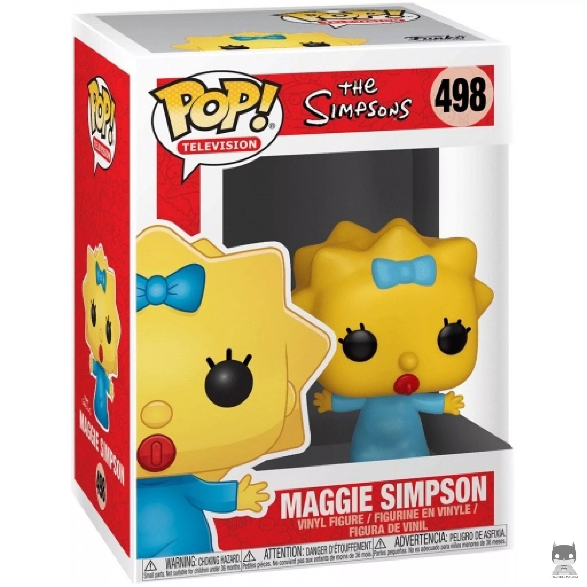 Figura Funko Pop! Maggie Simpson en su caja