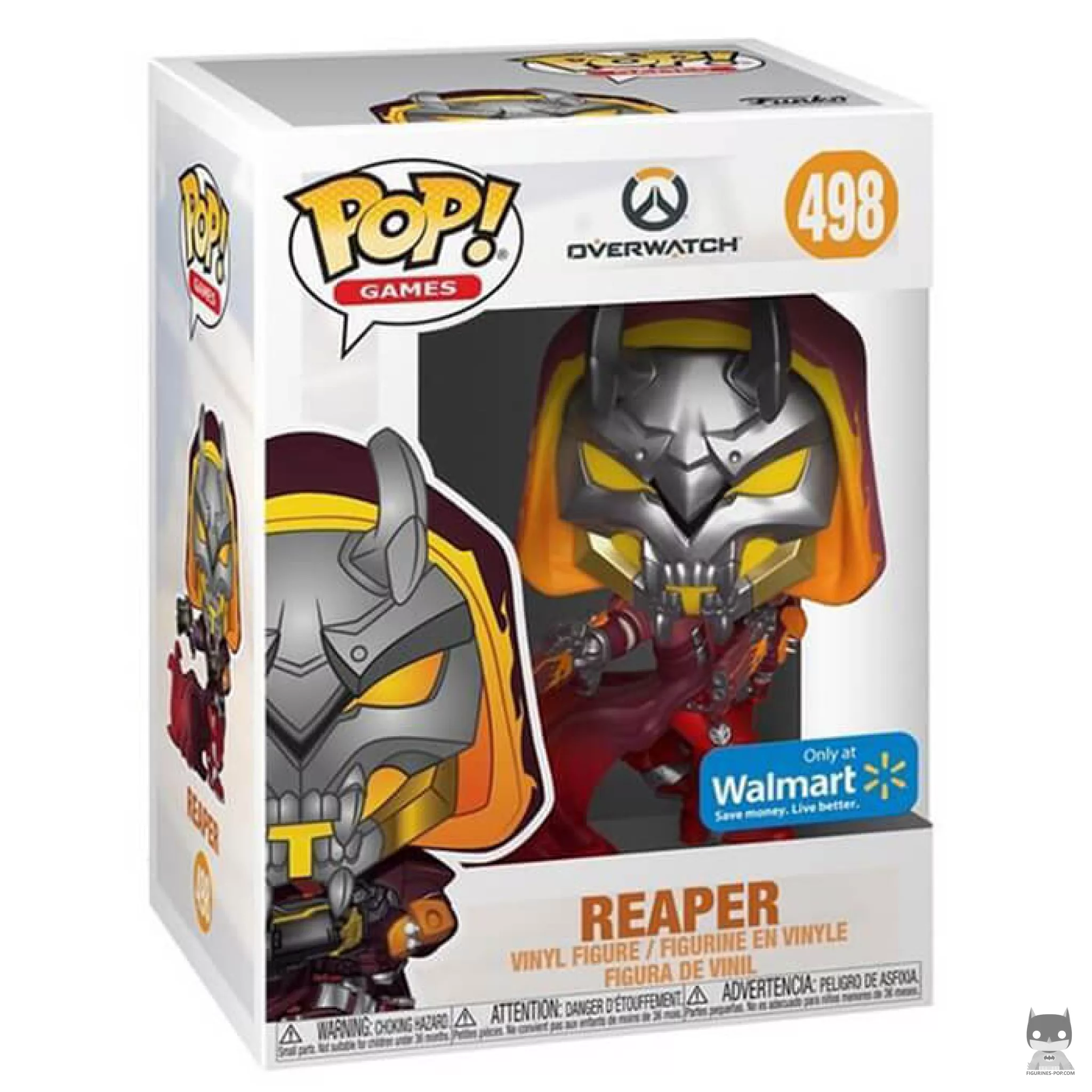 Figura Funko Pop! Reaper Wraith (Aspecto Diablo) en su caja