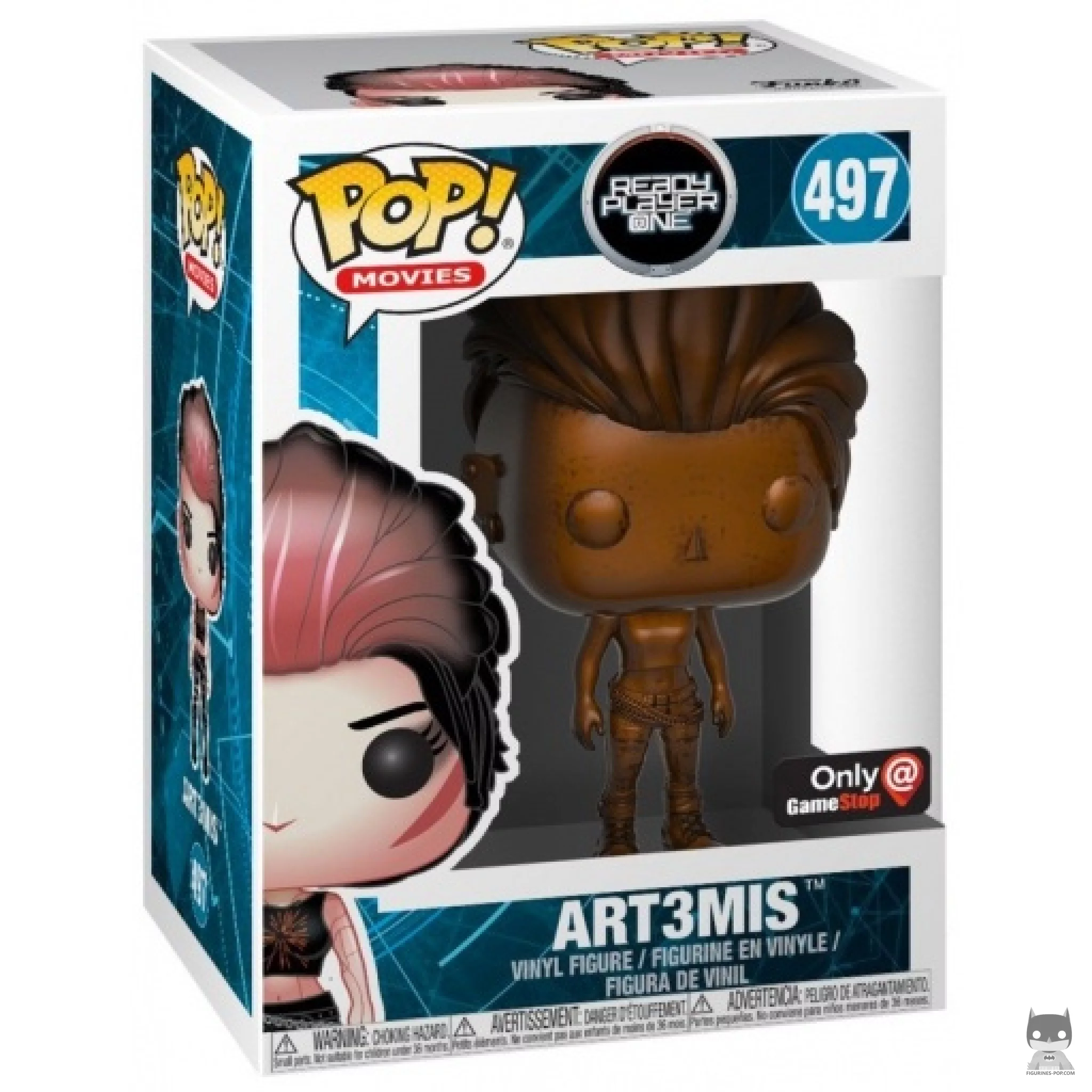 Figura Funko Pop! Art3mis (Cobre) en su caja