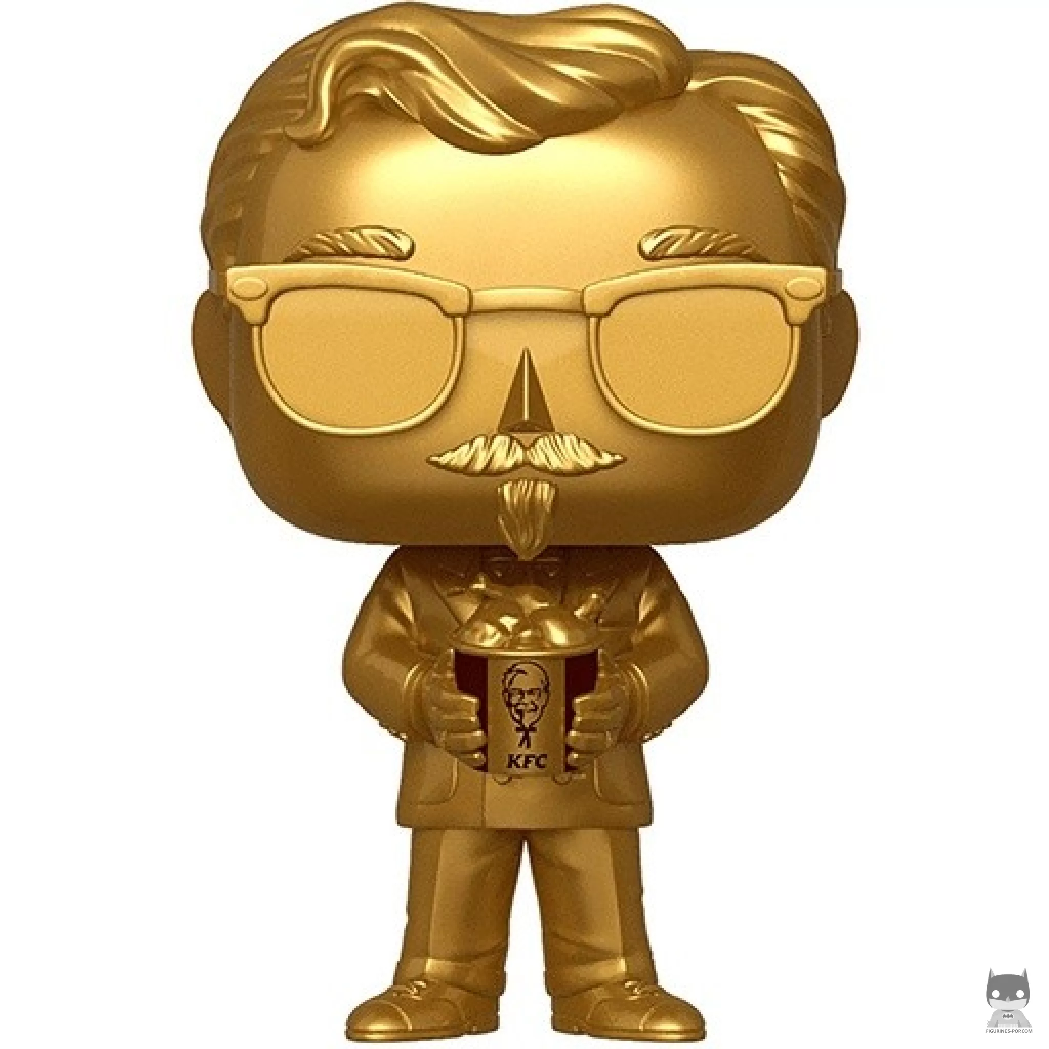 Figura Funko Pop! Coronel Sanders (Dorado) (Ad Icons)