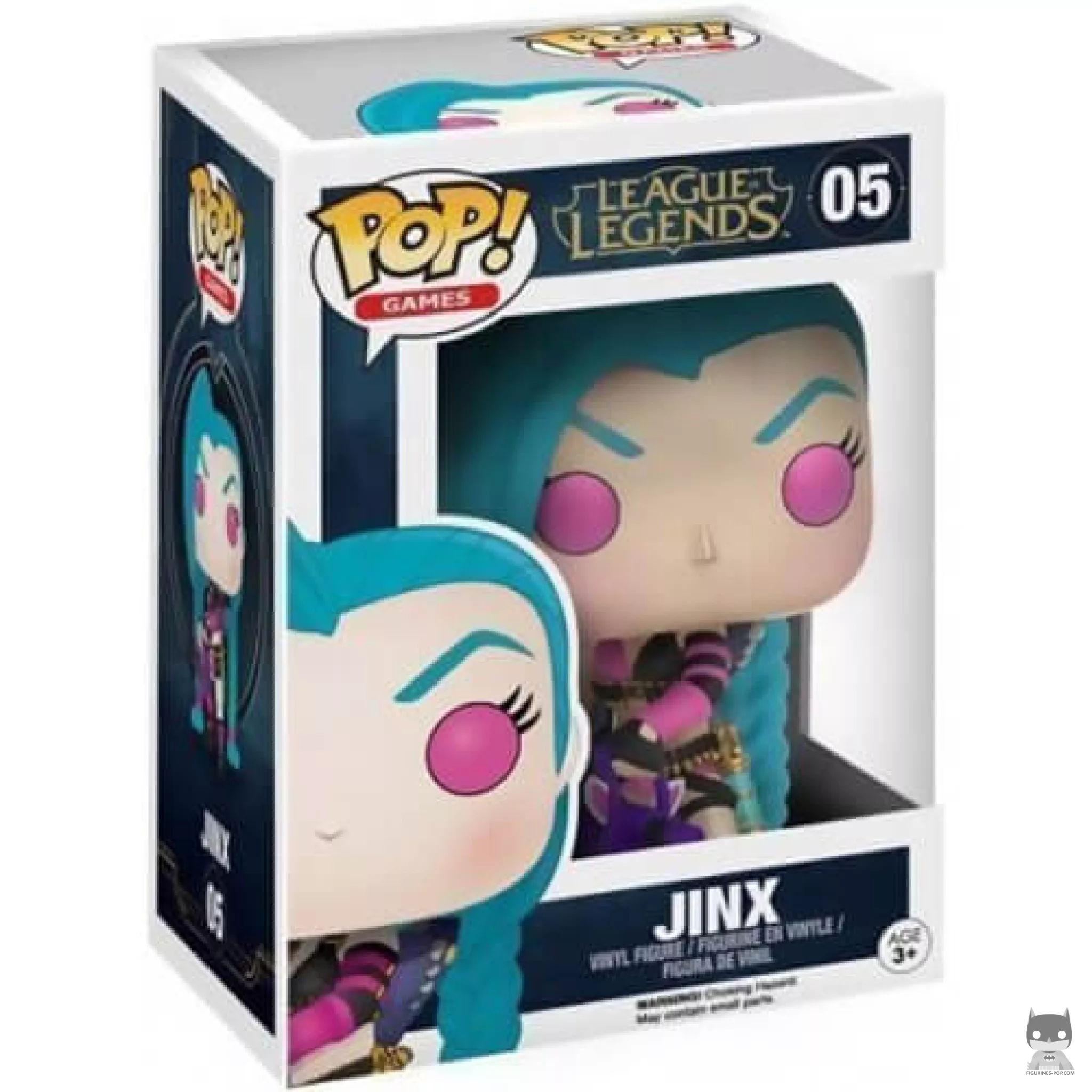 Figura Funko Pop! Jinx en su caja