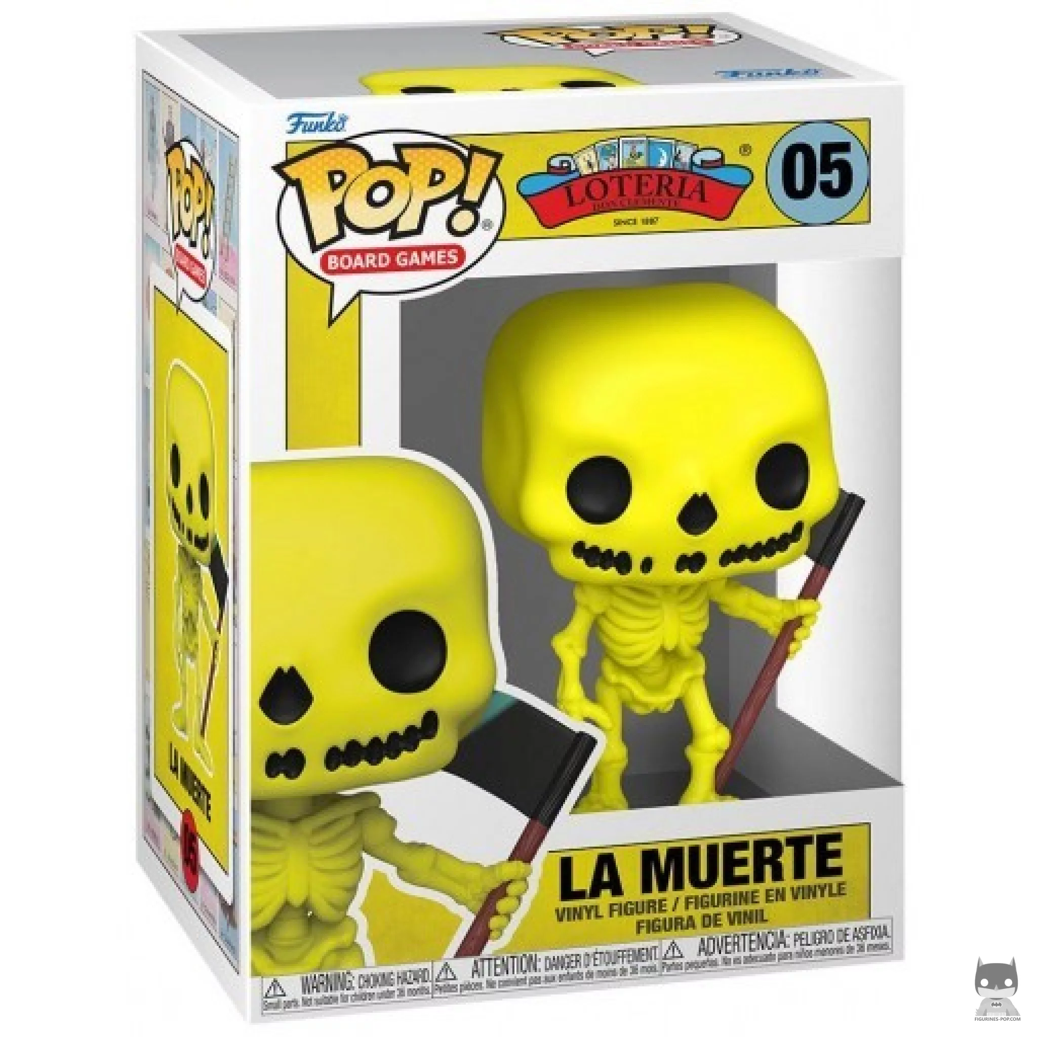 Figura Funko Pop! La Muerte en su caja