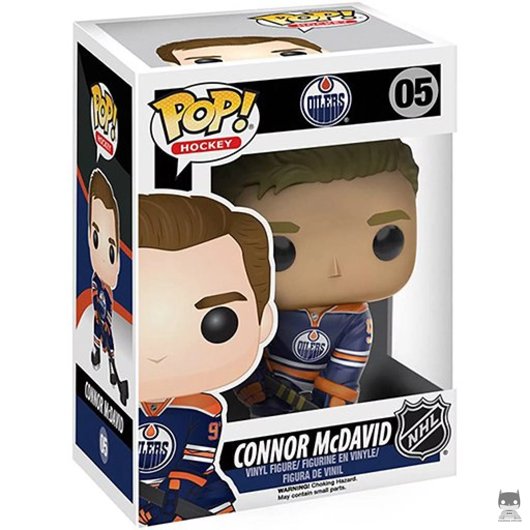 Figura Funko Pop! Connor McDavid en su caja