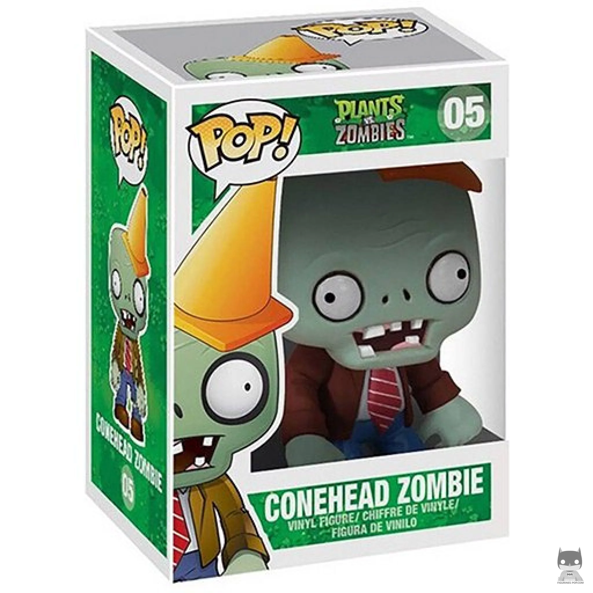 Figura Funko Pop! Zombi caracono en su caja