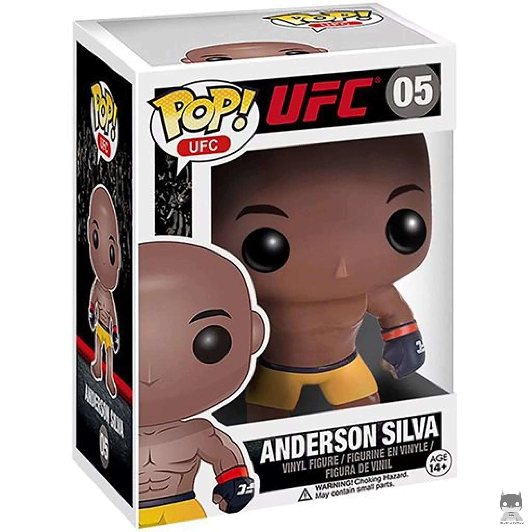 Figura Funko Pop! Anderson Silva en su caja