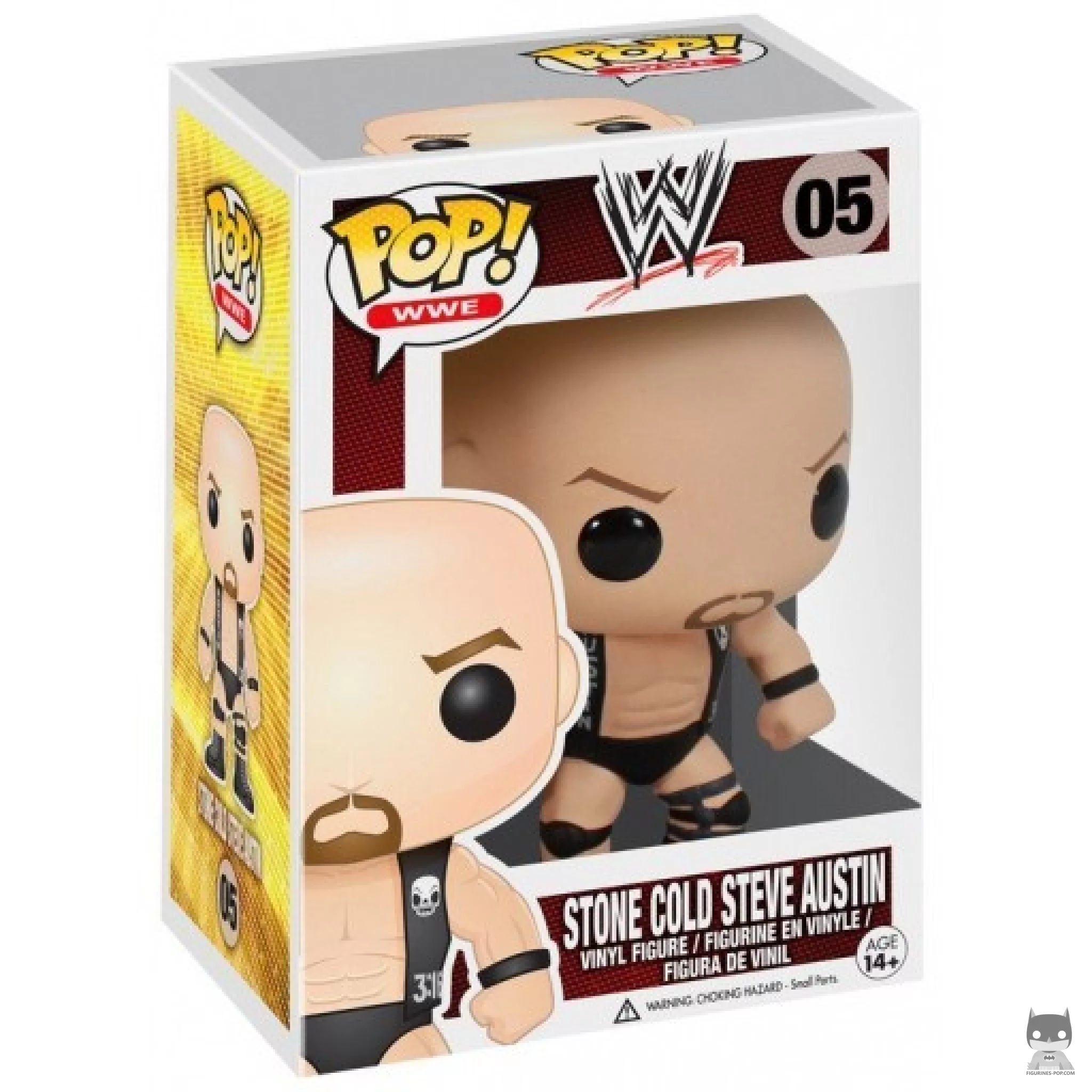 Figura Funko Pop! Stone Cold Steve Austin en su caja