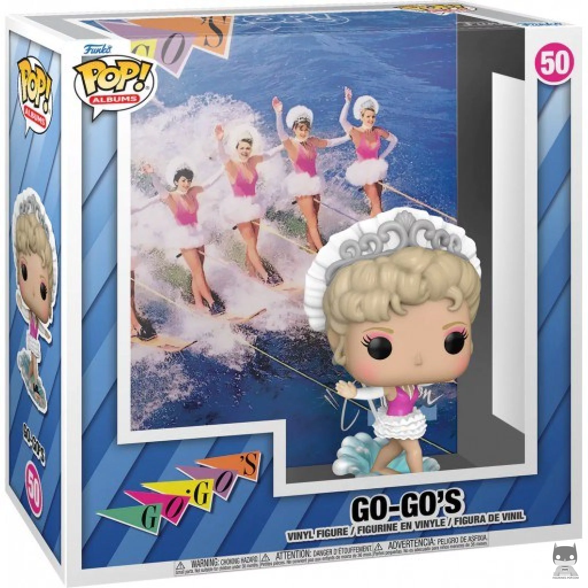 Figura Funko Pop! The Go-Go's Vacation en su caja