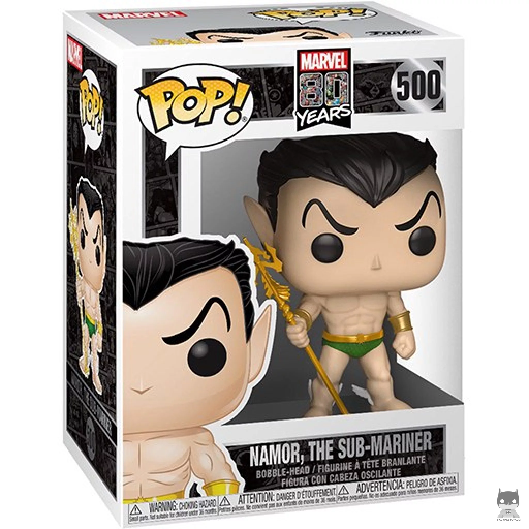 Figura Funko Pop! Namor en su caja