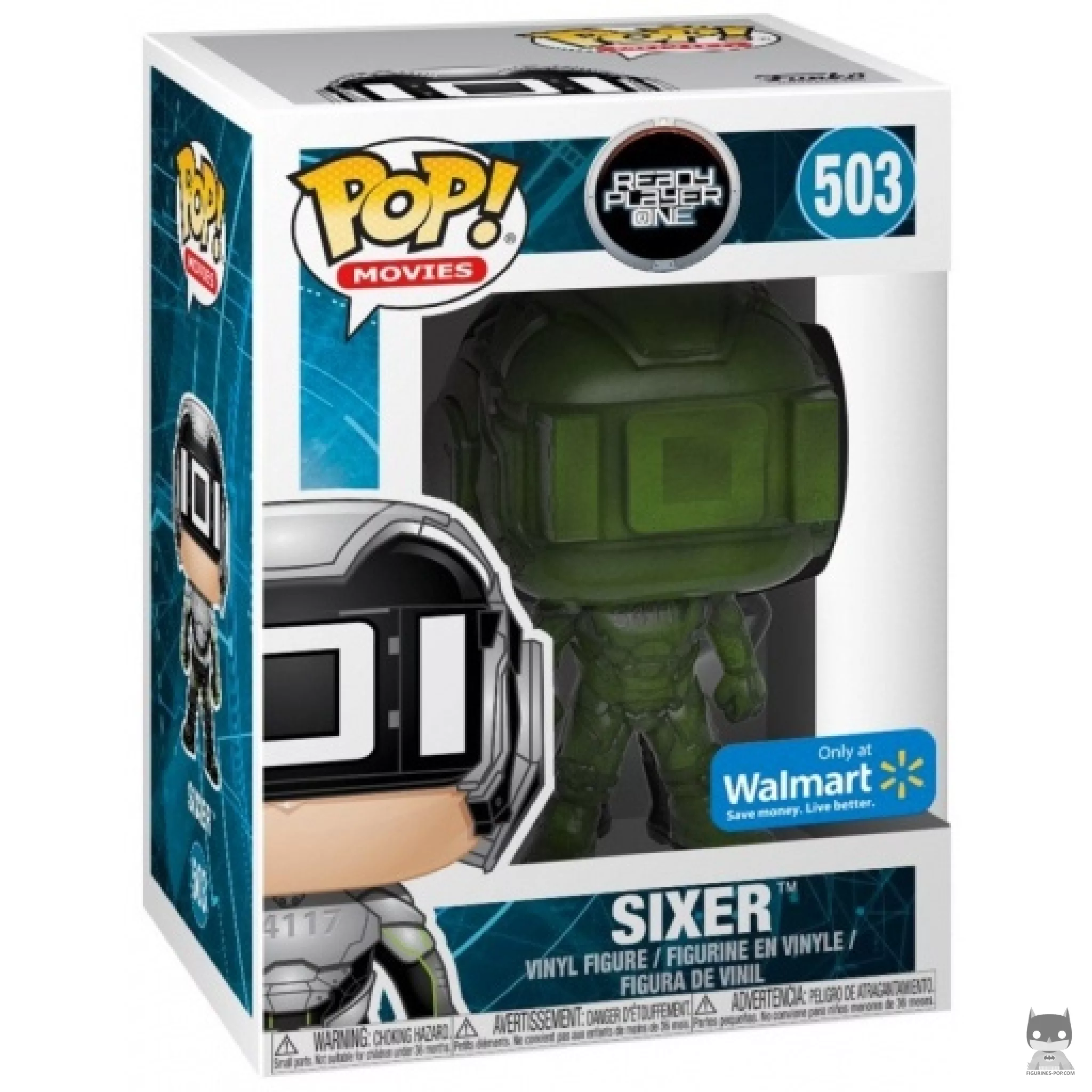 Figura Funko Pop! Sixer (Verde) en su caja