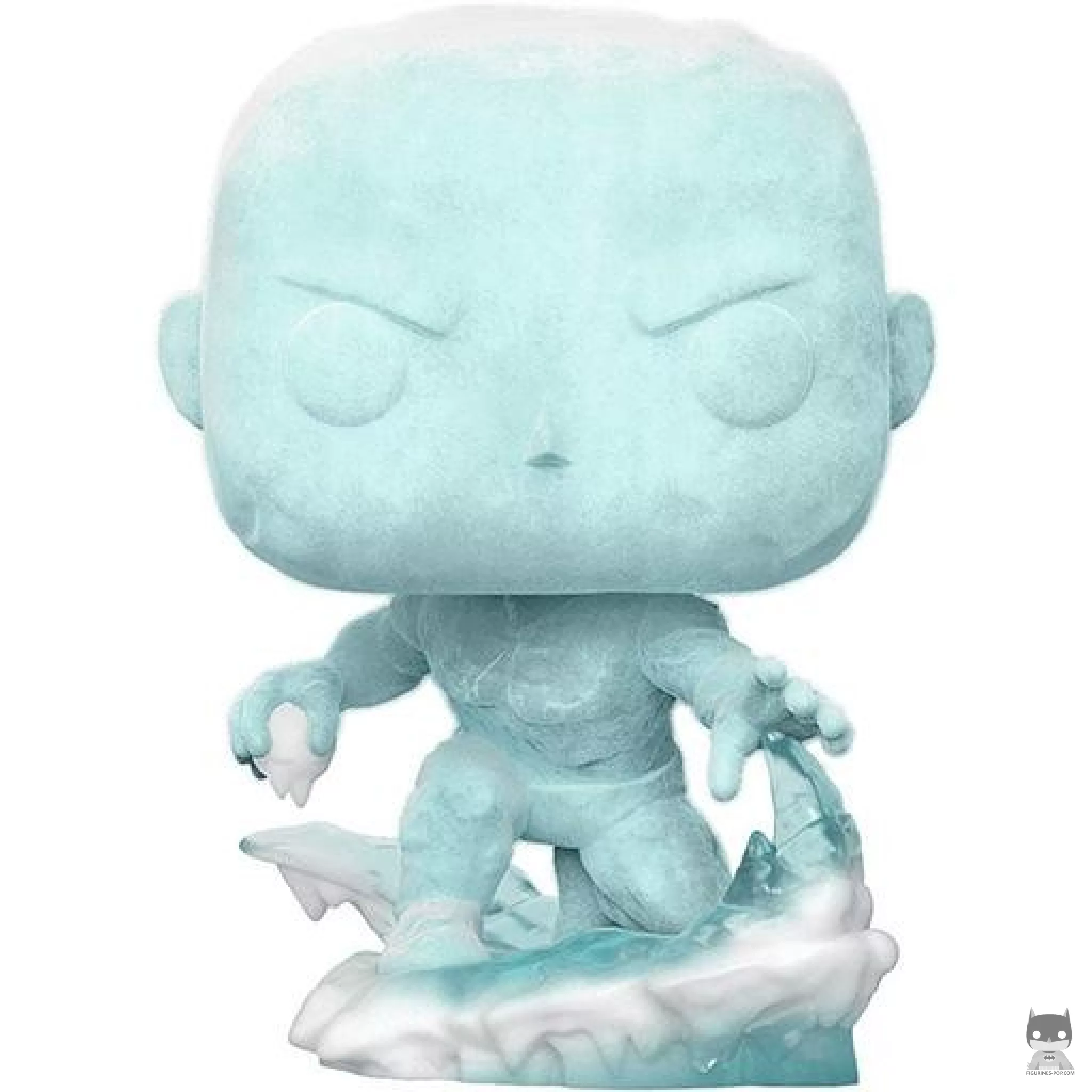 Figura Funko Pop! Hombre de Hielo (Flocado) (Marvel 80 años)