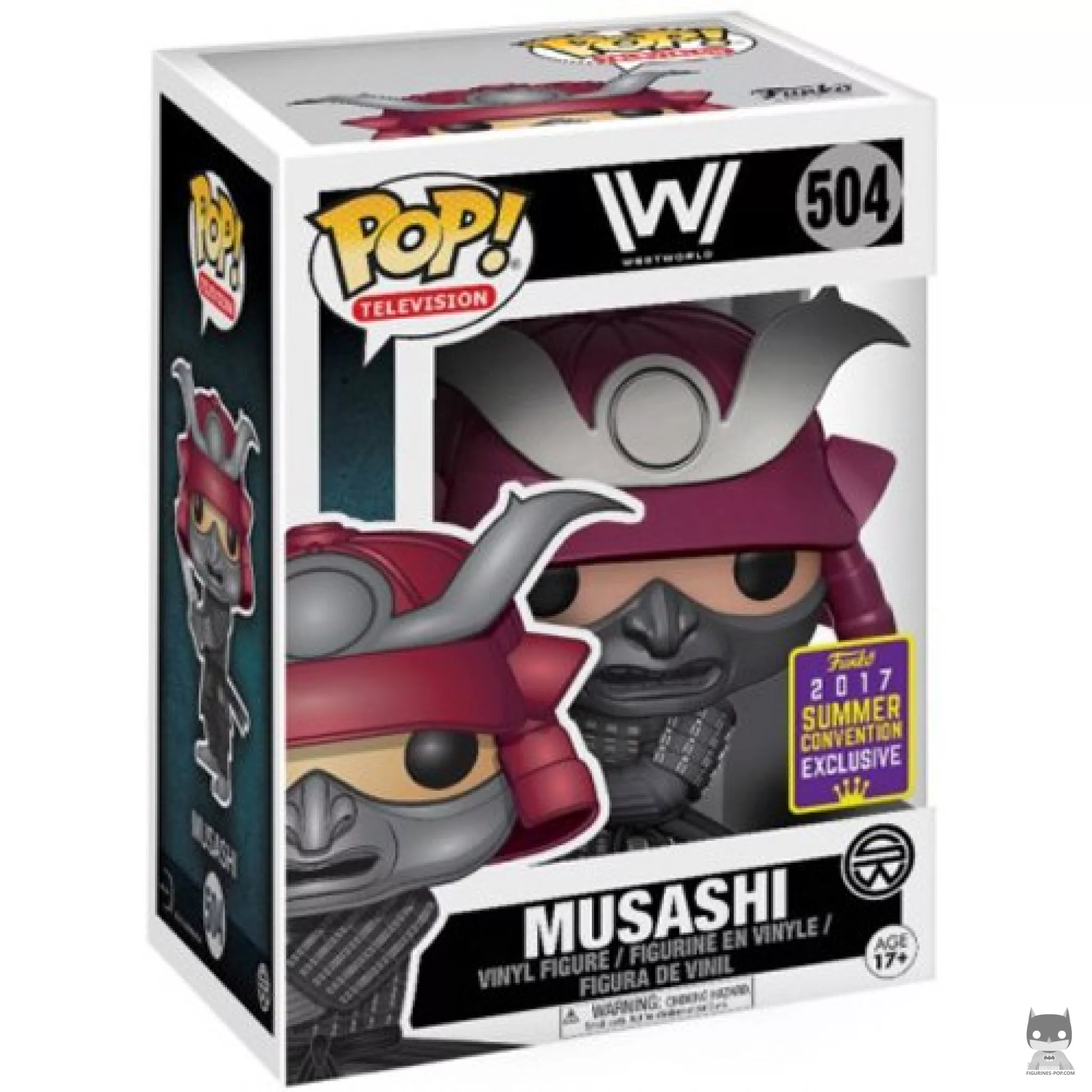 Figura Funko Pop! Musashi en su caja