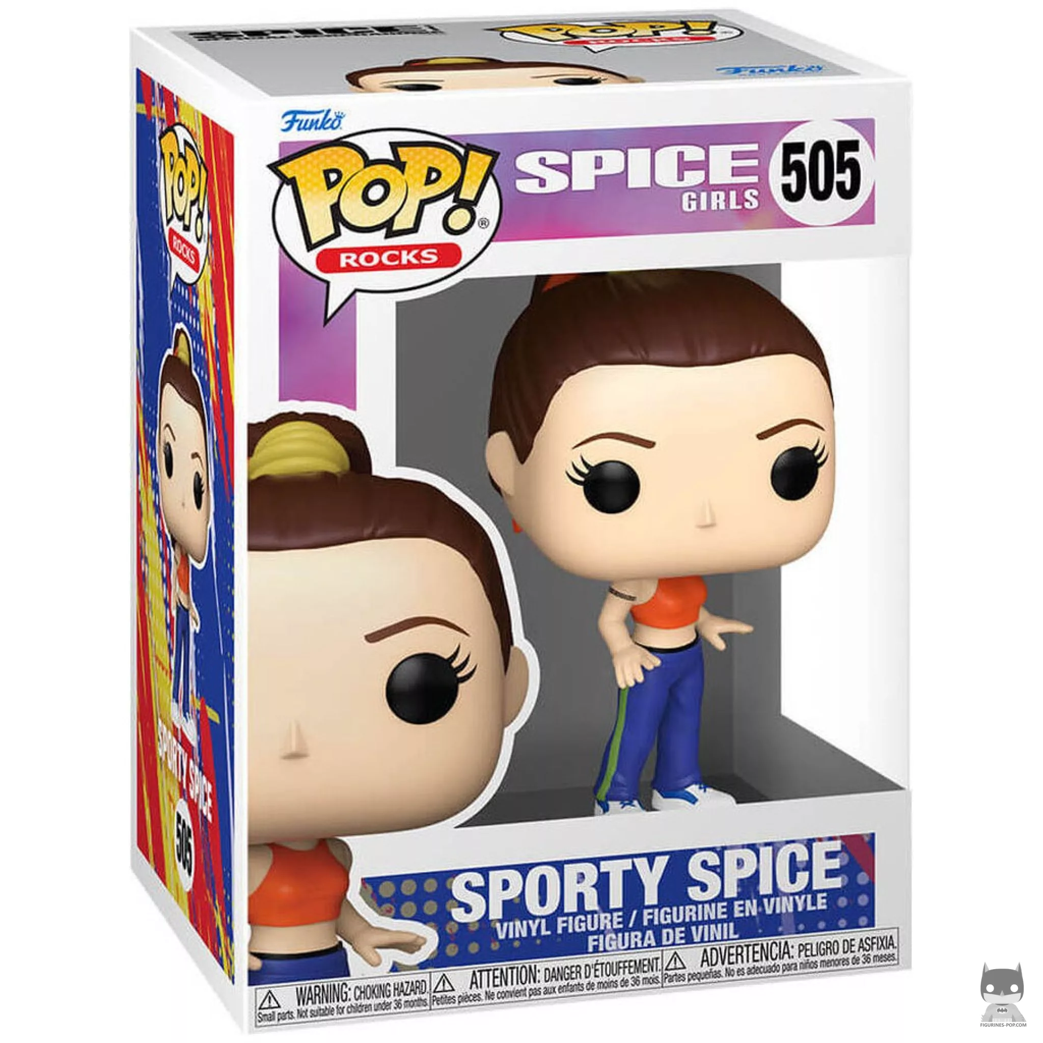 Figura Funko Pop! Sporty Spice en su caja