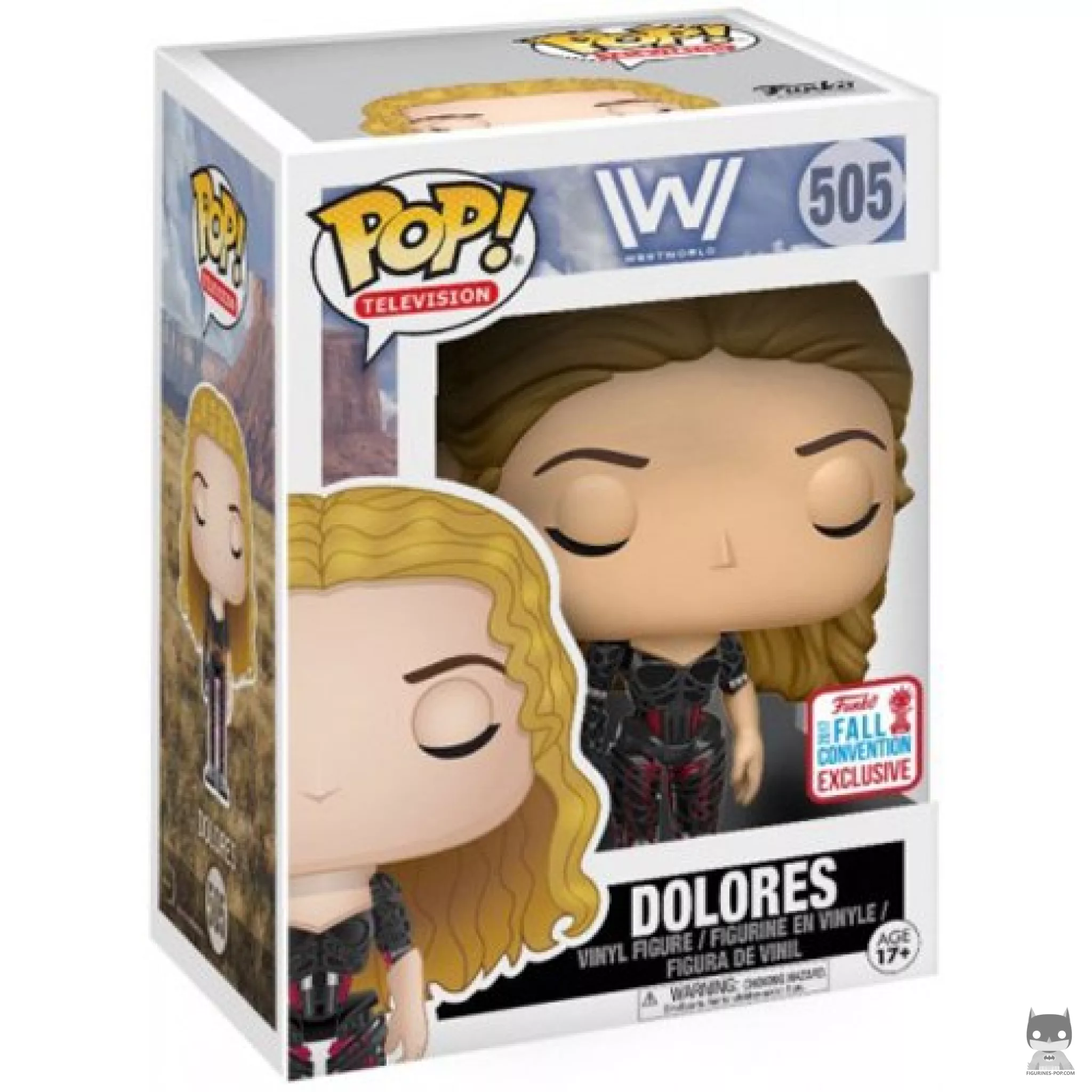 Figura Funko Pop! Dolores Abernathy (Robot) en su caja