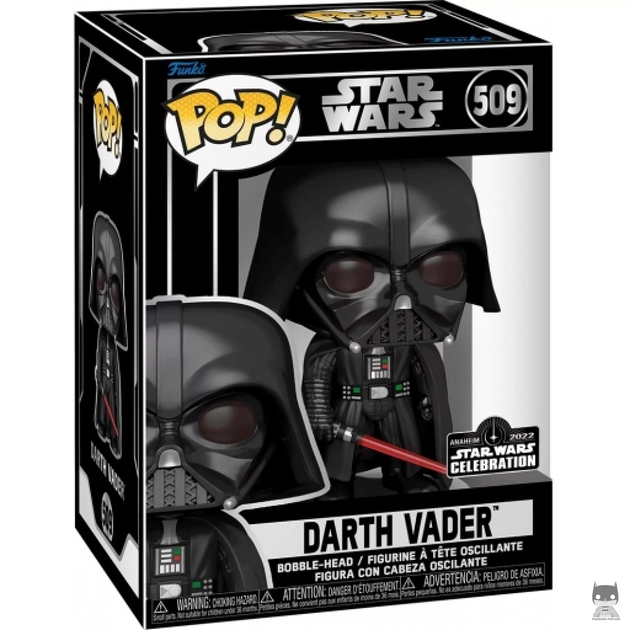 Figura Funko Pop! Darth Vader en su caja