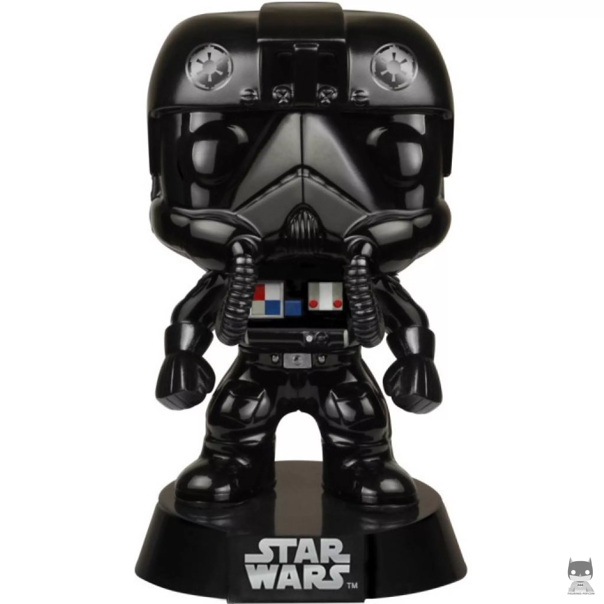 Figura Funko Pop! Piloto de caza TIE (Cromado) (Star Wars: Episodio I, La amenaza fantasma)