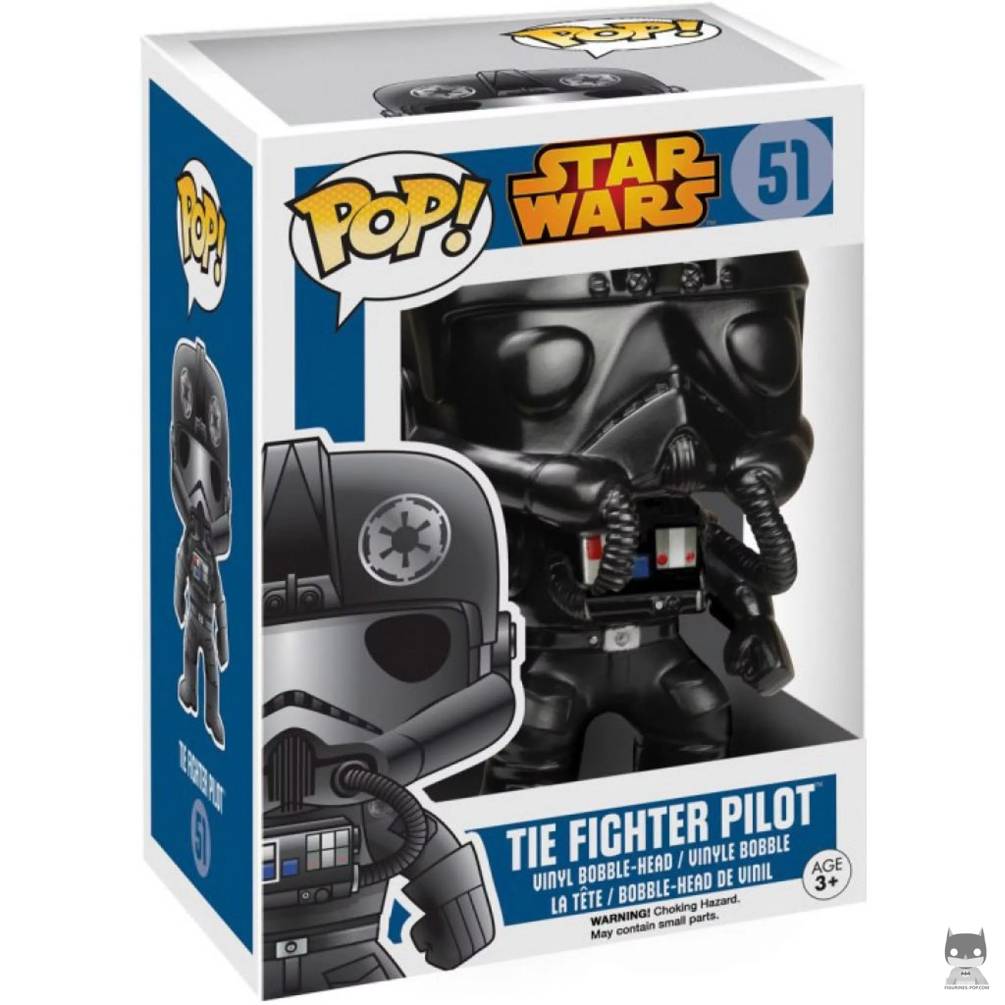 Figura Funko Pop! Piloto de caza TIE en su caja