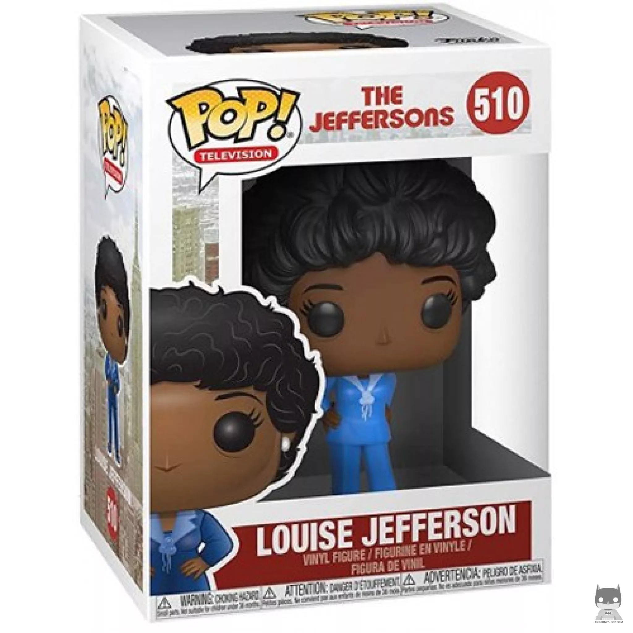 Figura Funko Pop! Louise Jefferson en su caja