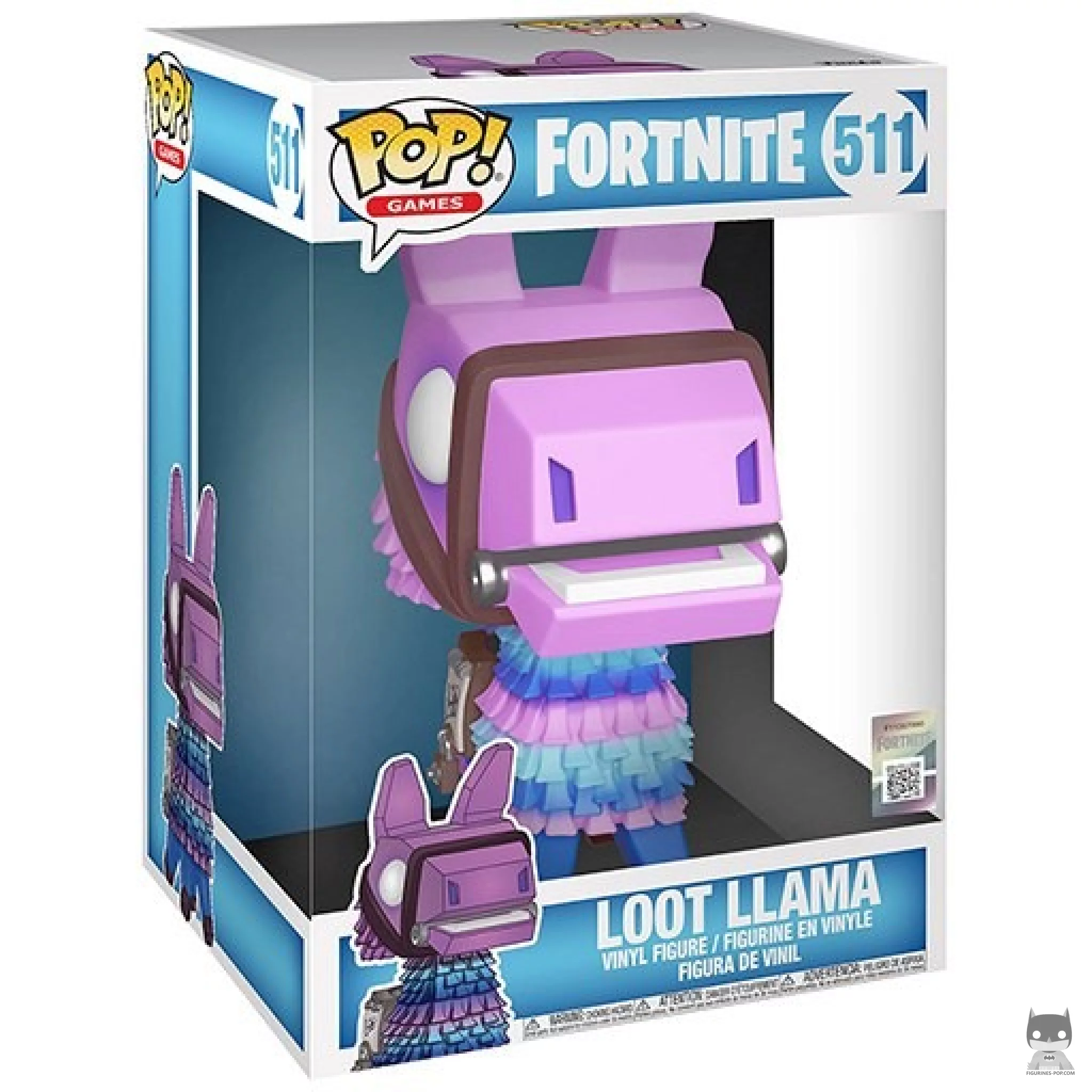 Figura Funko Pop! Loot Llama (Supersized) en su caja