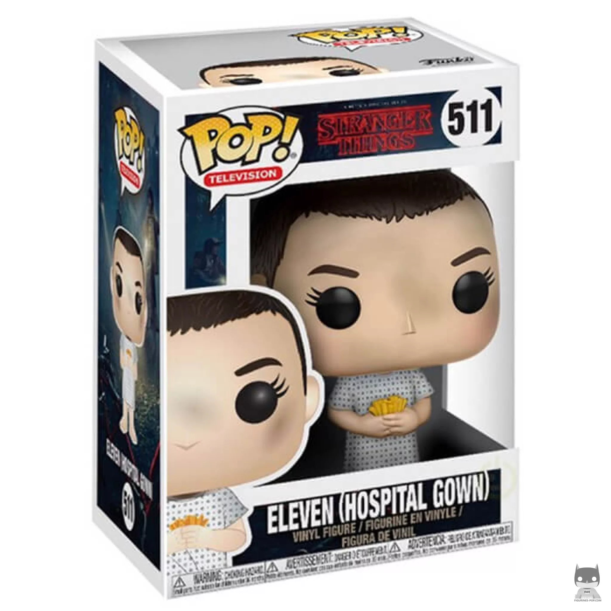 Figura Funko Pop! Once con bata de hospital en su caja