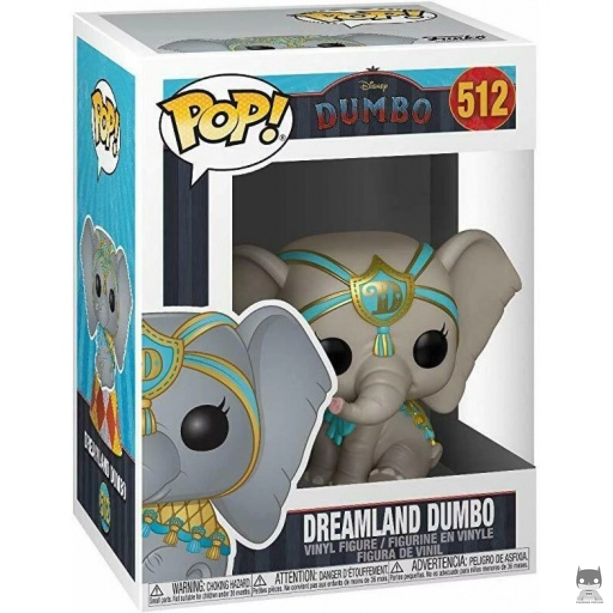 Figura Funko Pop! Dumbo Dreamland en su caja