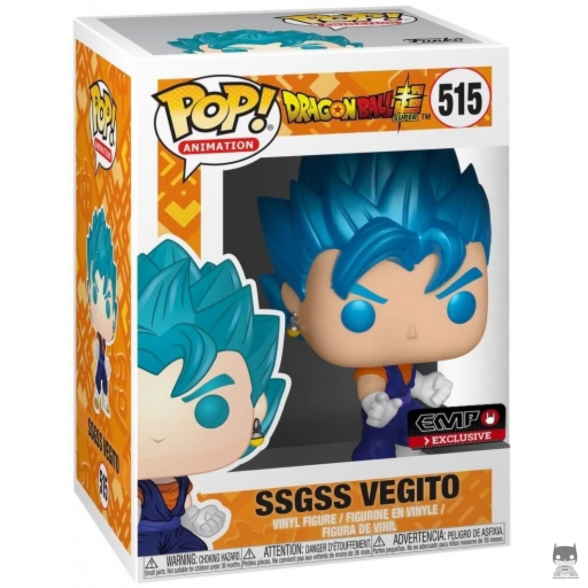 Figura Funko Pop! Vegetto SSGSS en su caja