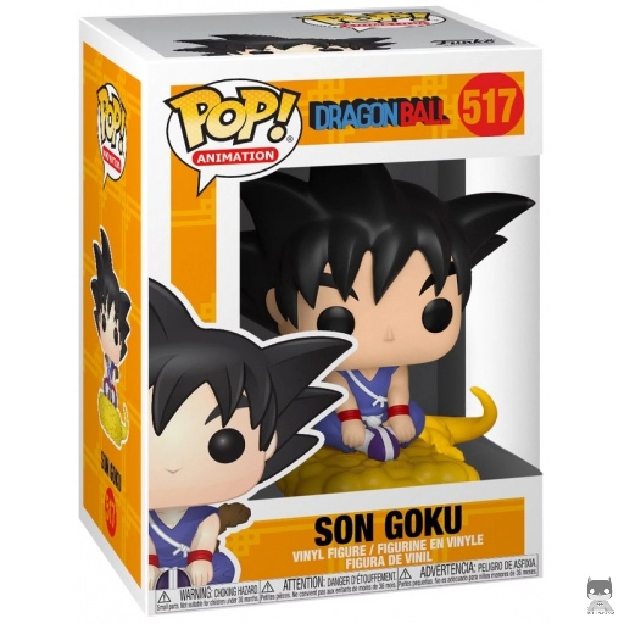 Figura Funko Pop! Son Goku en su caja
