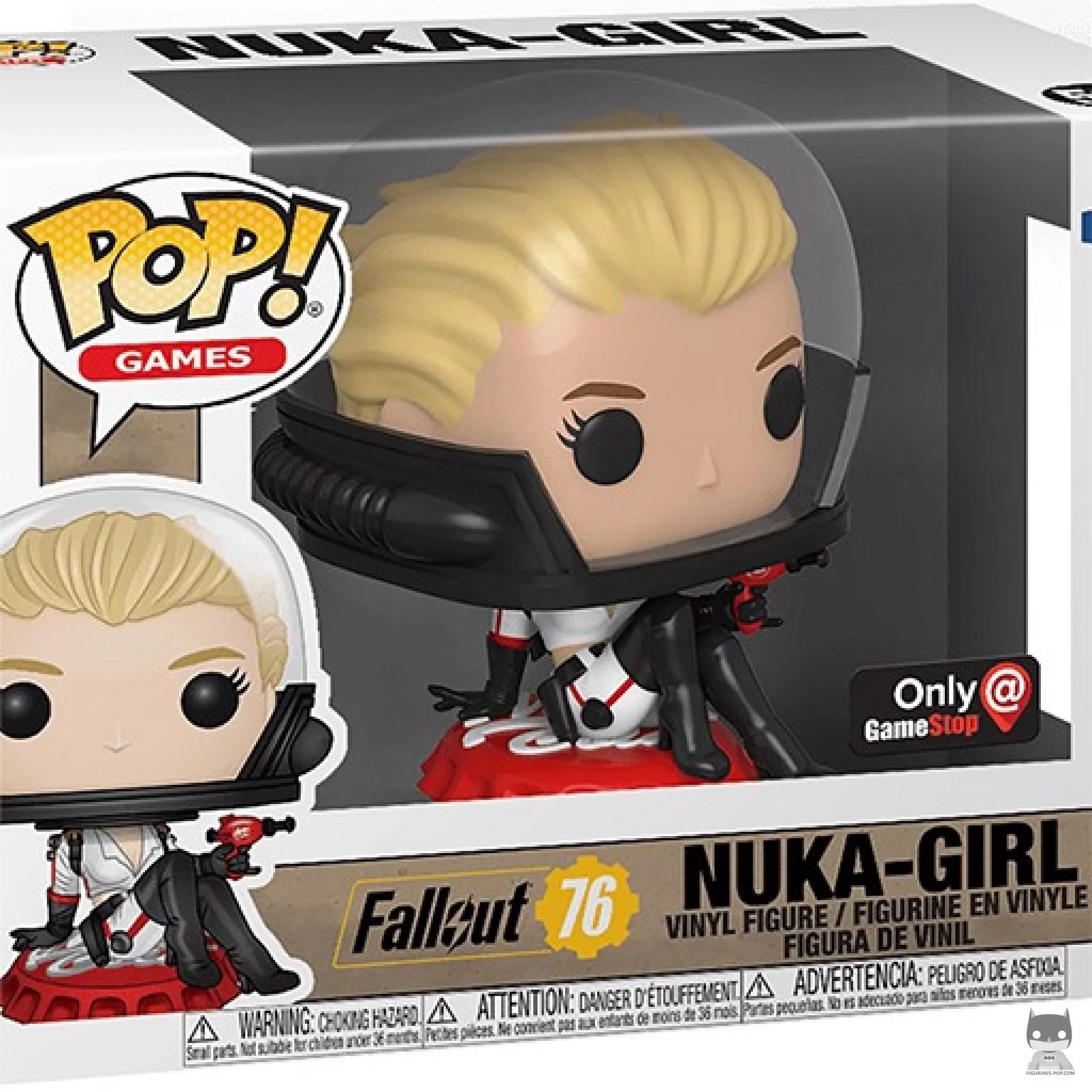 Figura Funko Pop! Nuka-Girl en su caja