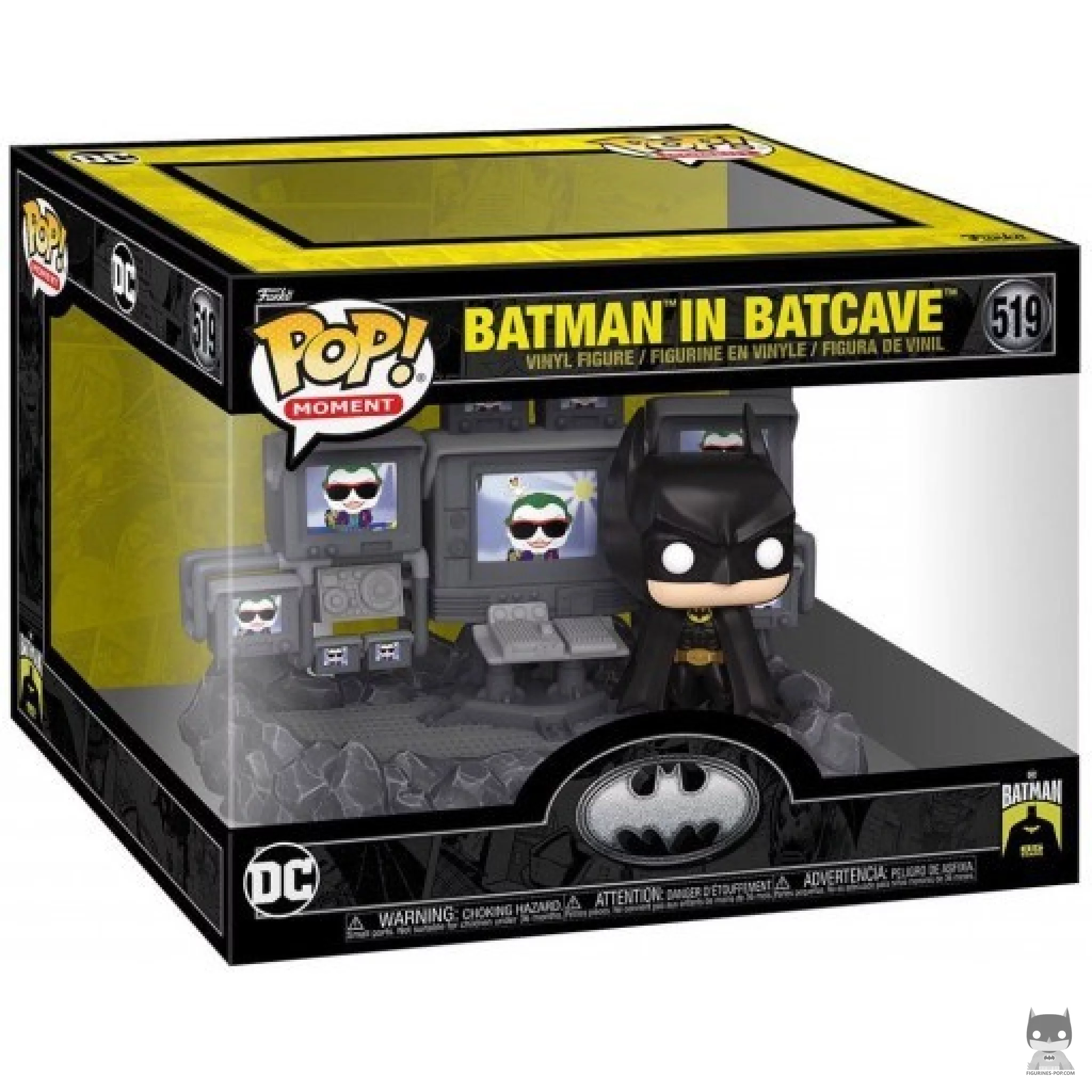 Figura Funko Pop! Batman en la Batcueva en su caja
