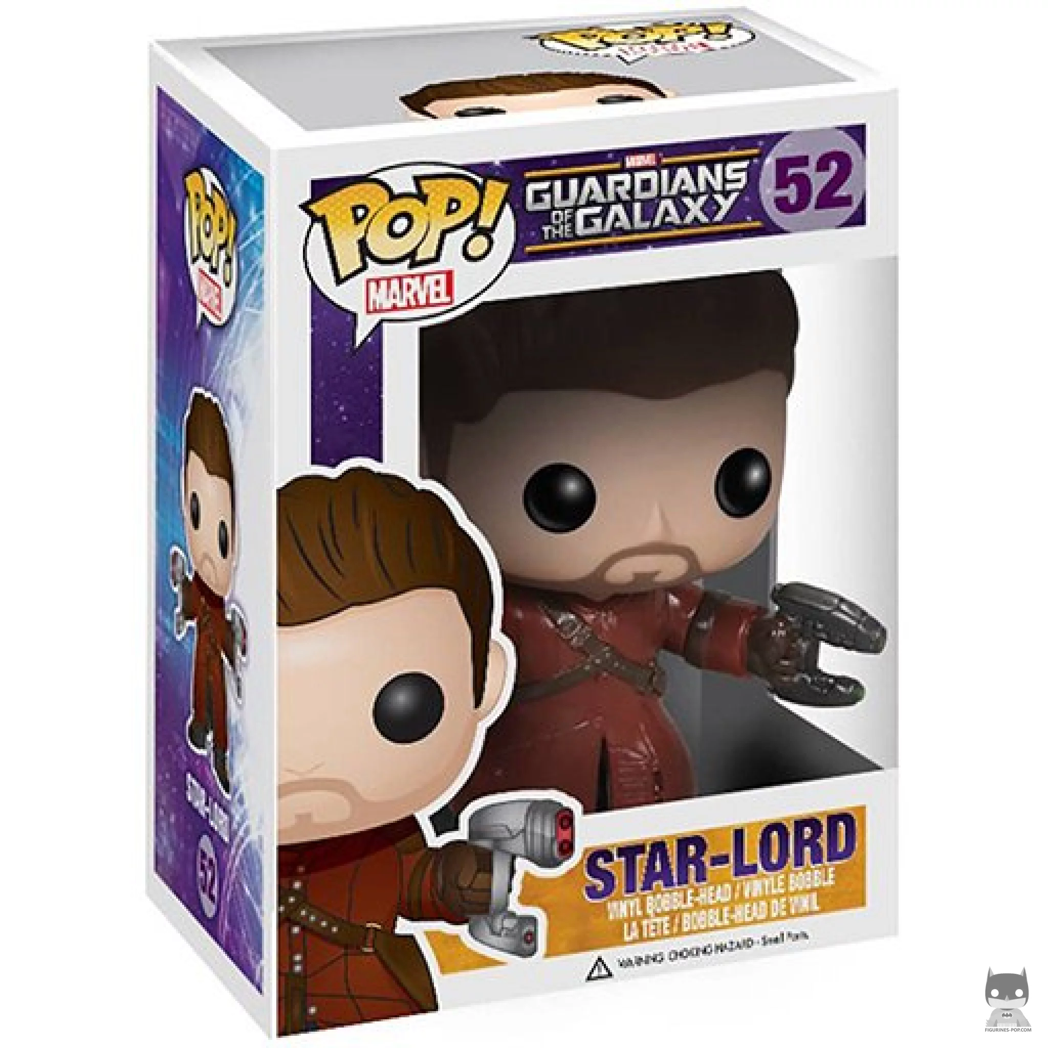 Figura Funko Pop! Star-Lord en su caja