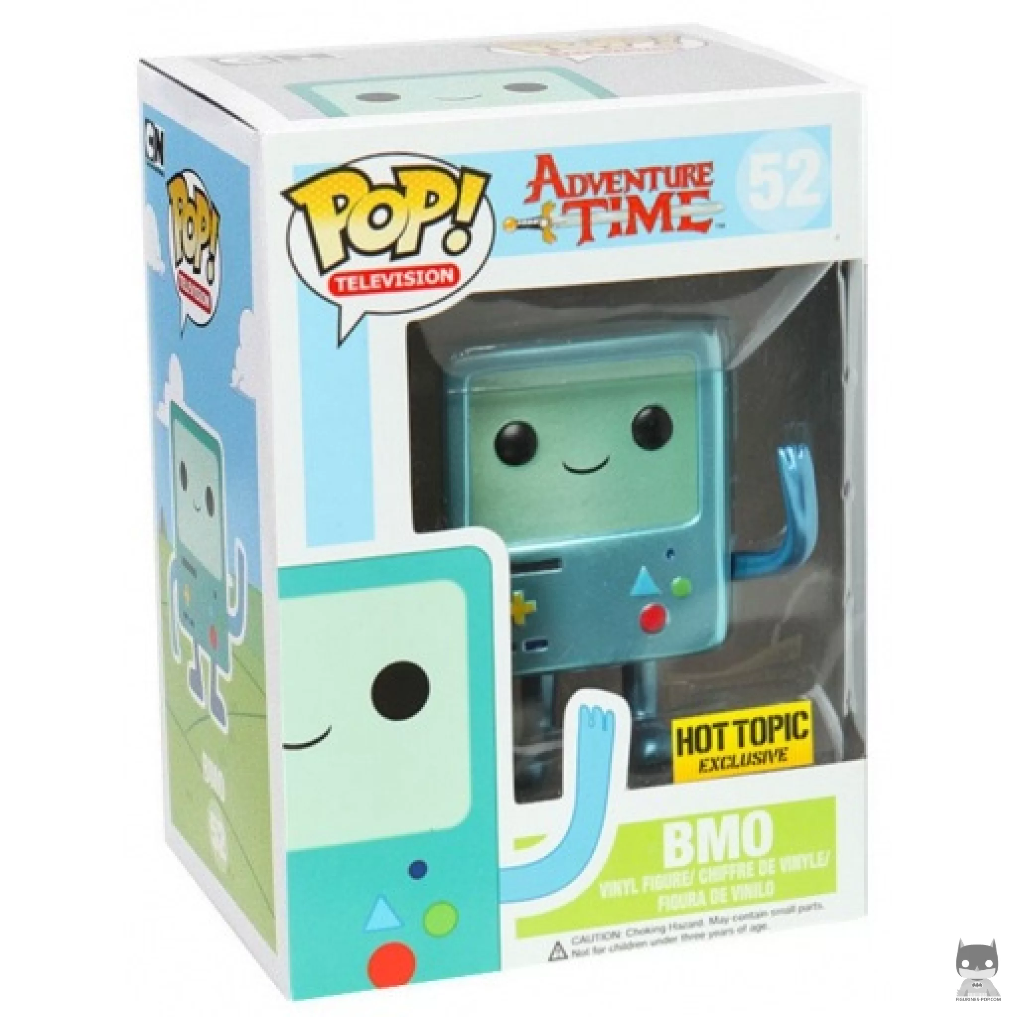 Figura Funko Pop! BMO (Metalizado) en su caja