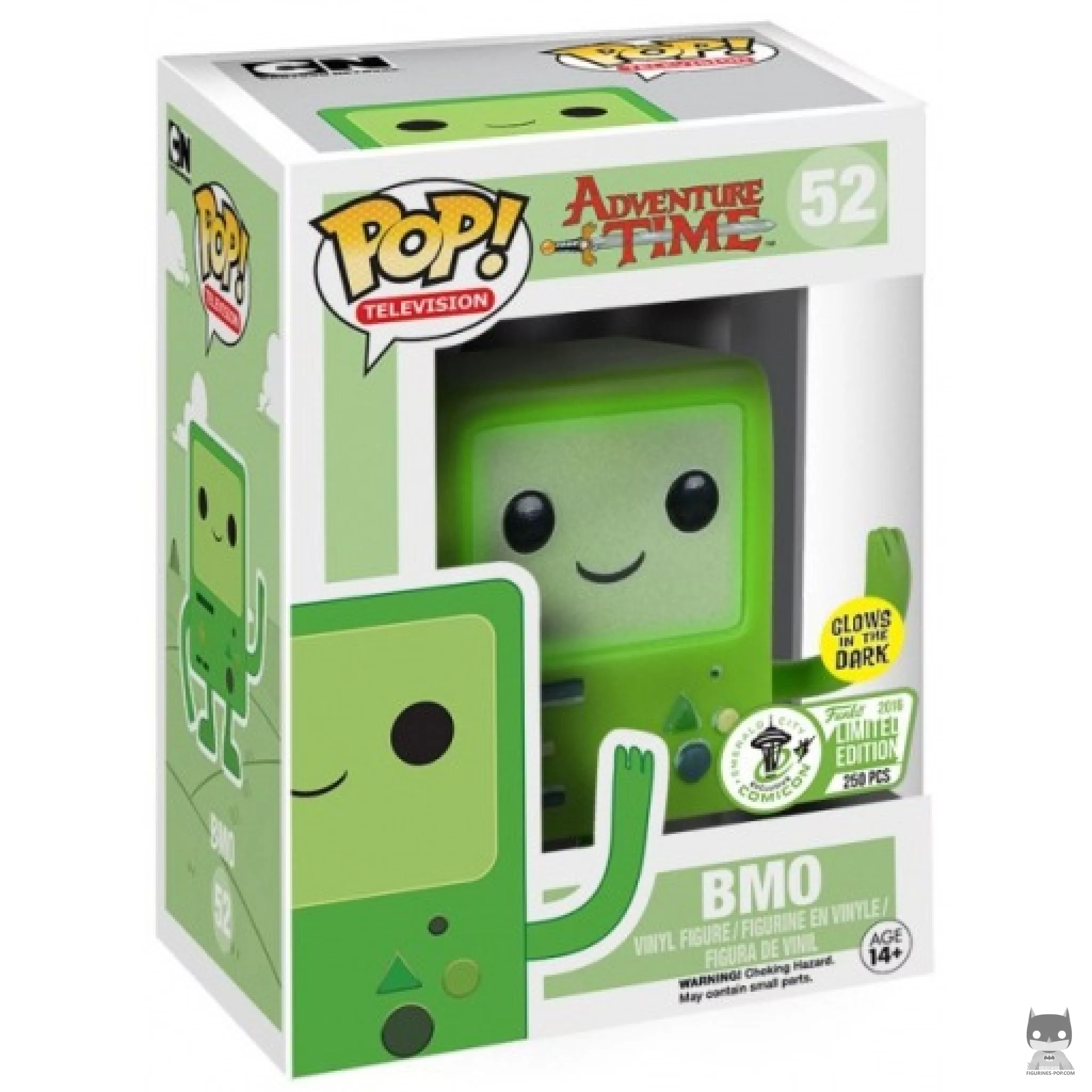 Figura Funko Pop! BMO (Verde) en su caja