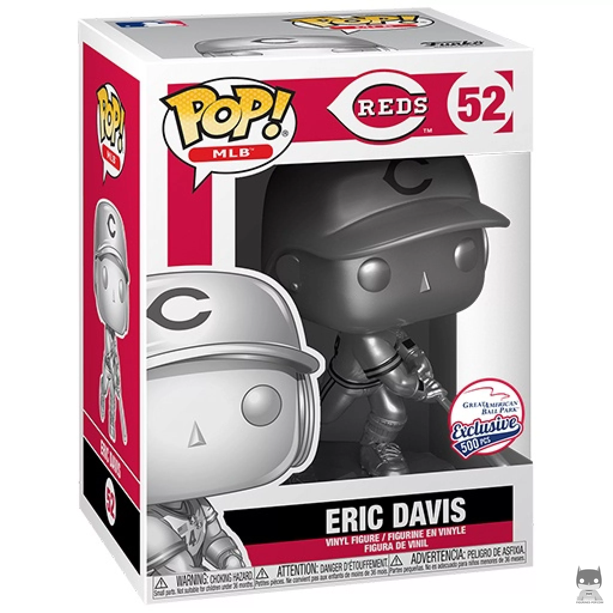 Figura Funko Pop! Eric Davis (Plateado) en su caja