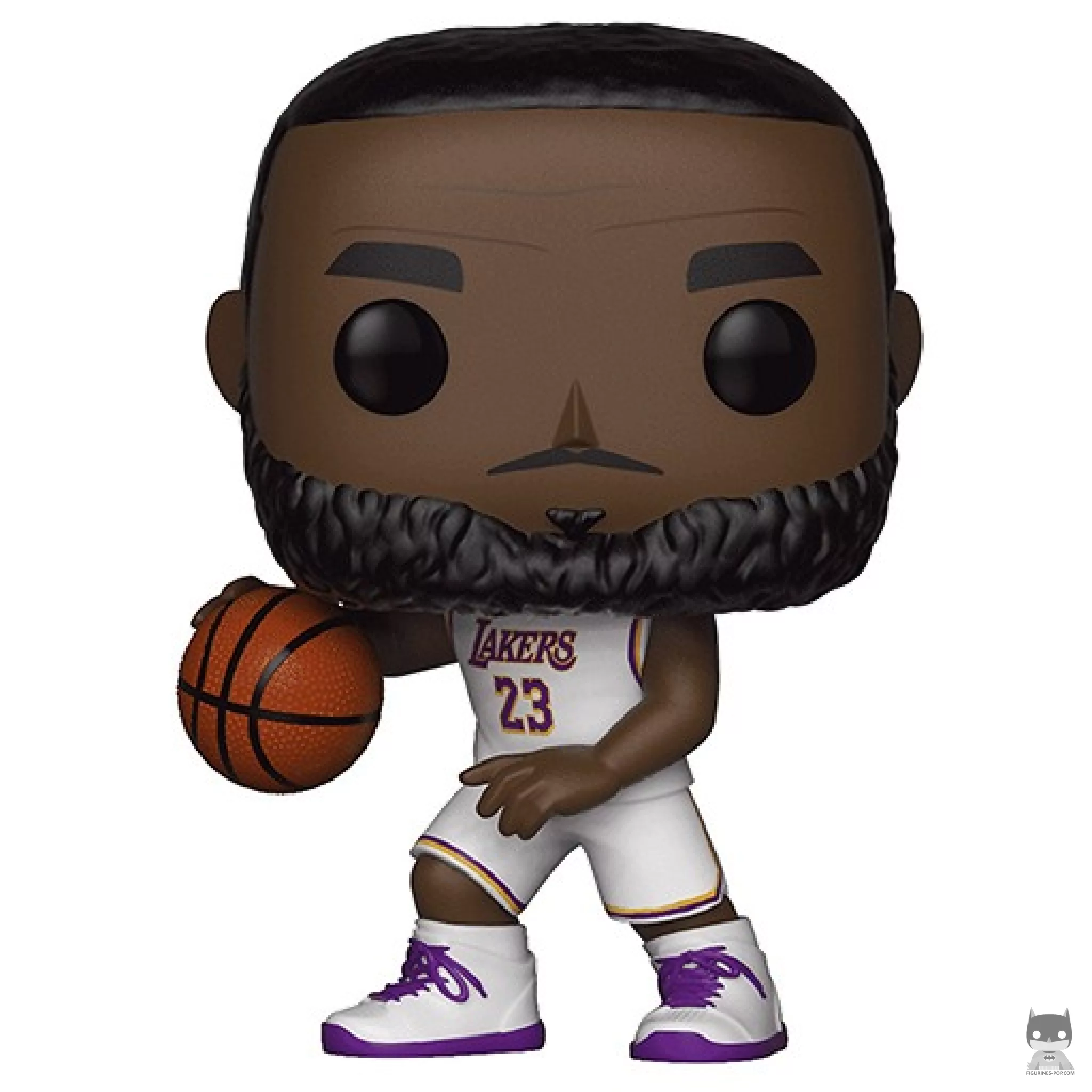 Figura Funko Pop! LeBron James (Lakers) (Camiseta blanca) (NBA)
