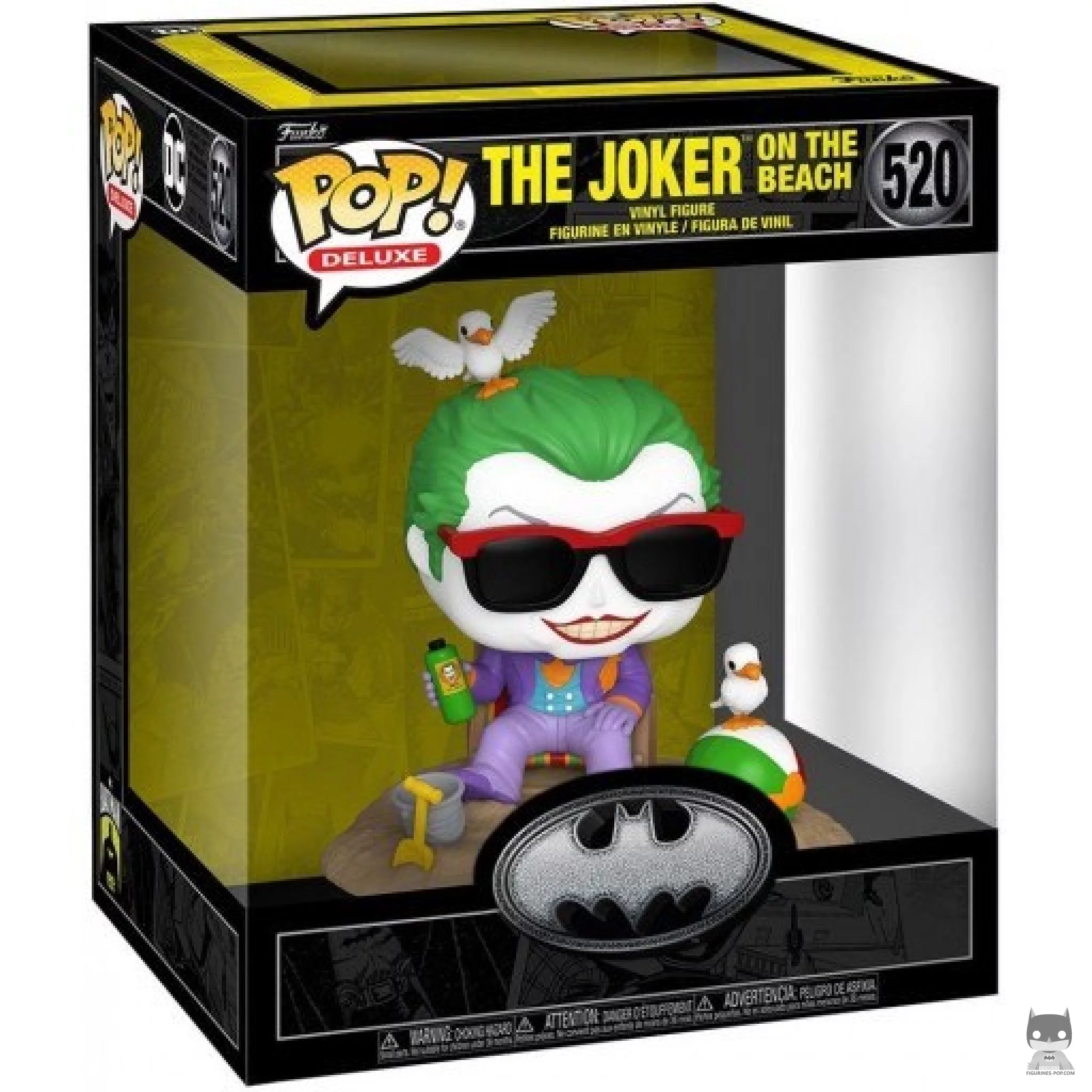 Figura Funko Pop! Joker en la playa en su caja