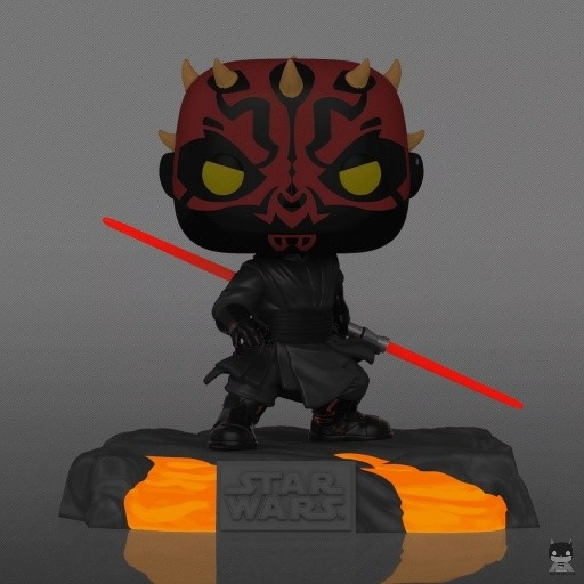 Figura Funko Pop! Red Saber Series Volumen 1: Darth Maul (Brilla en la oscuridad) (Star Wars: Episodio III, La venganza de los Sith)