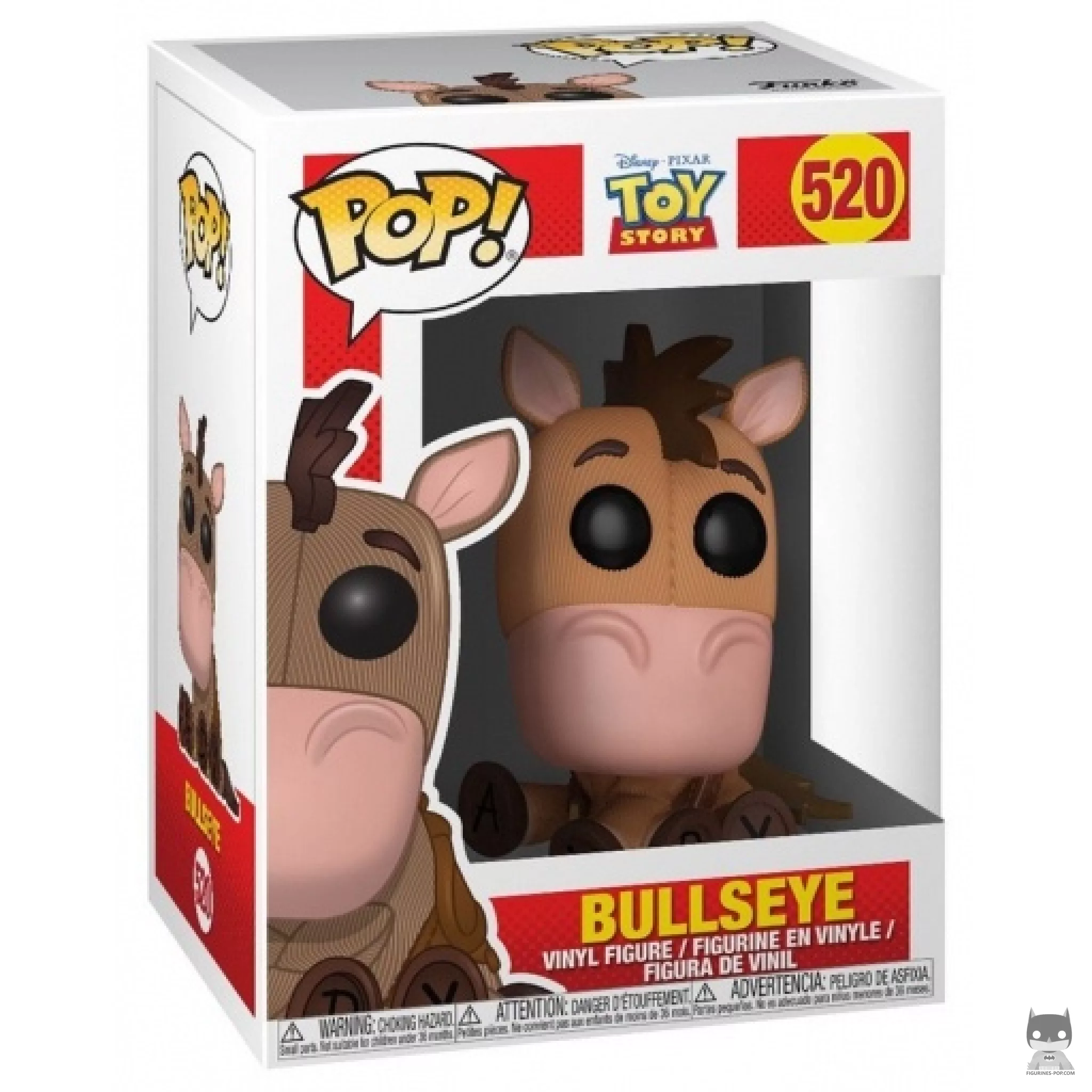 Figura Funko Pop! Bullseye en su caja