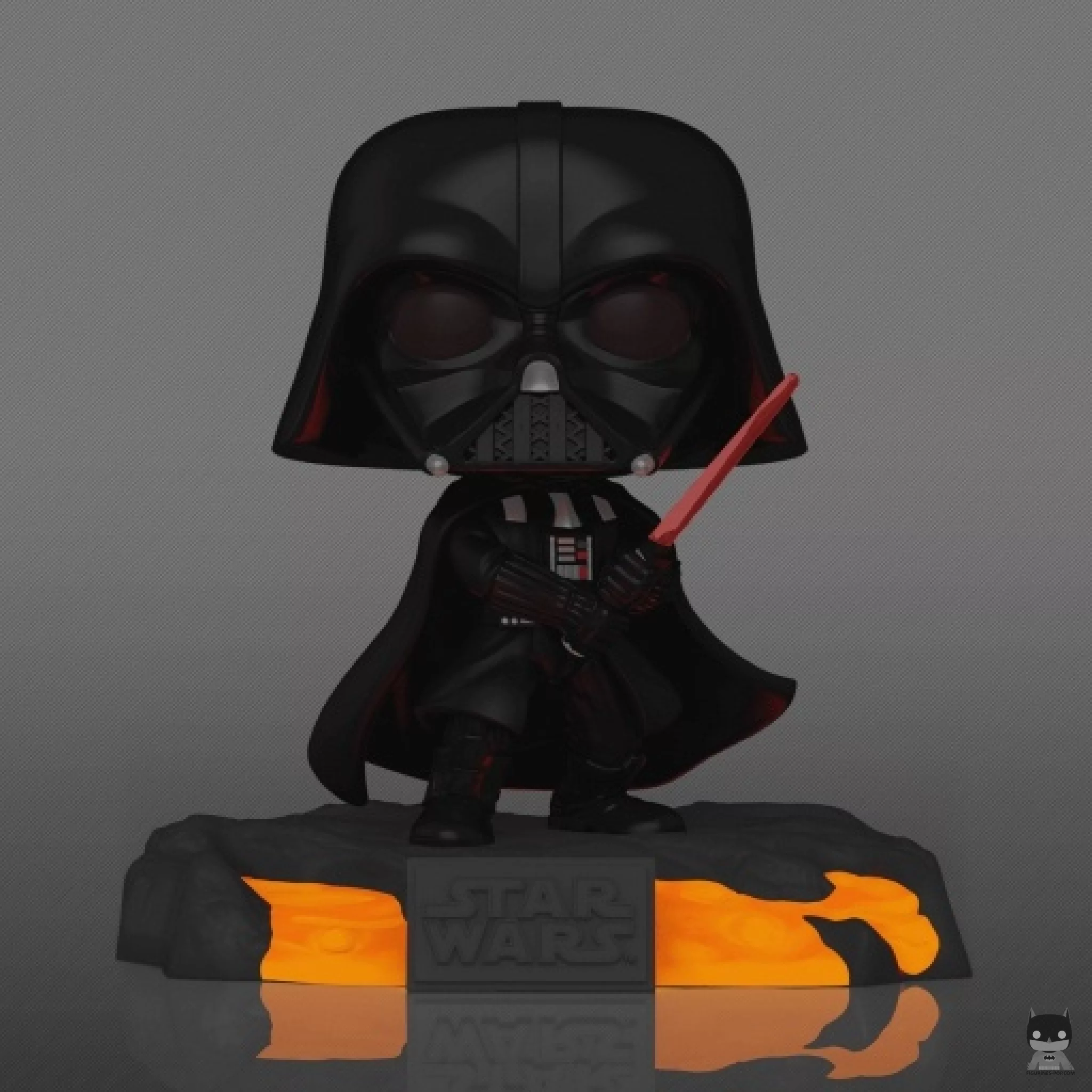 Figura Funko Pop! Red Saber Series Volumen 1: Darth Vader (Brilla en la oscuridad) (Star Wars: Episodio III, La venganza de los Sith)