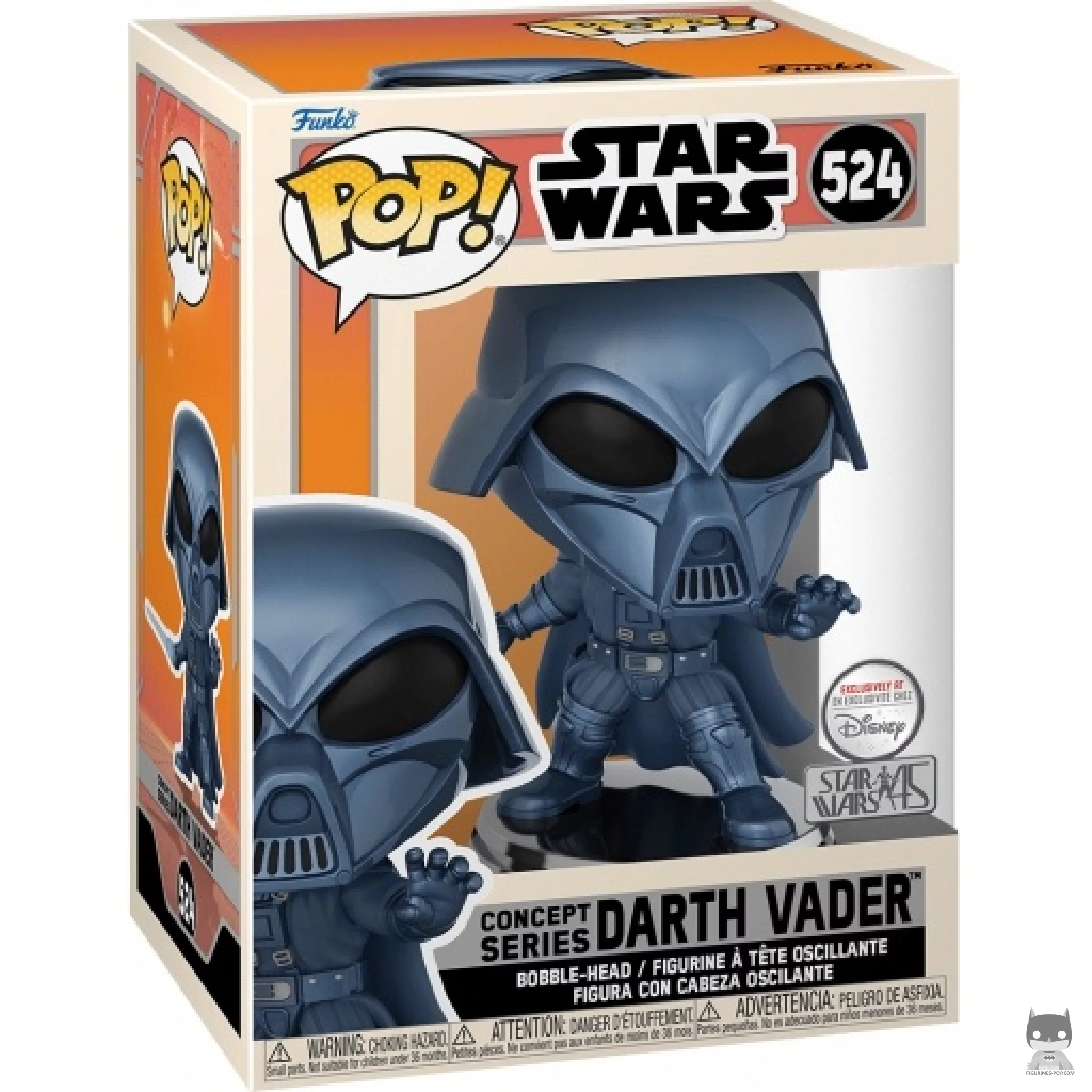 Figura Funko Pop! Darth Vader en su caja