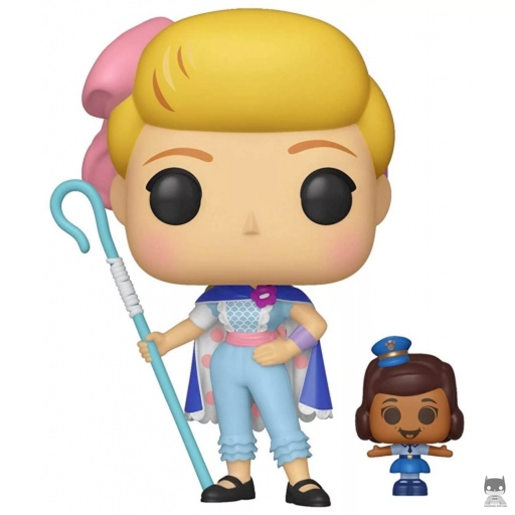 Figura Funko Pop! Bo Peep con la agente Giggle McDimples (Toy Story 4)