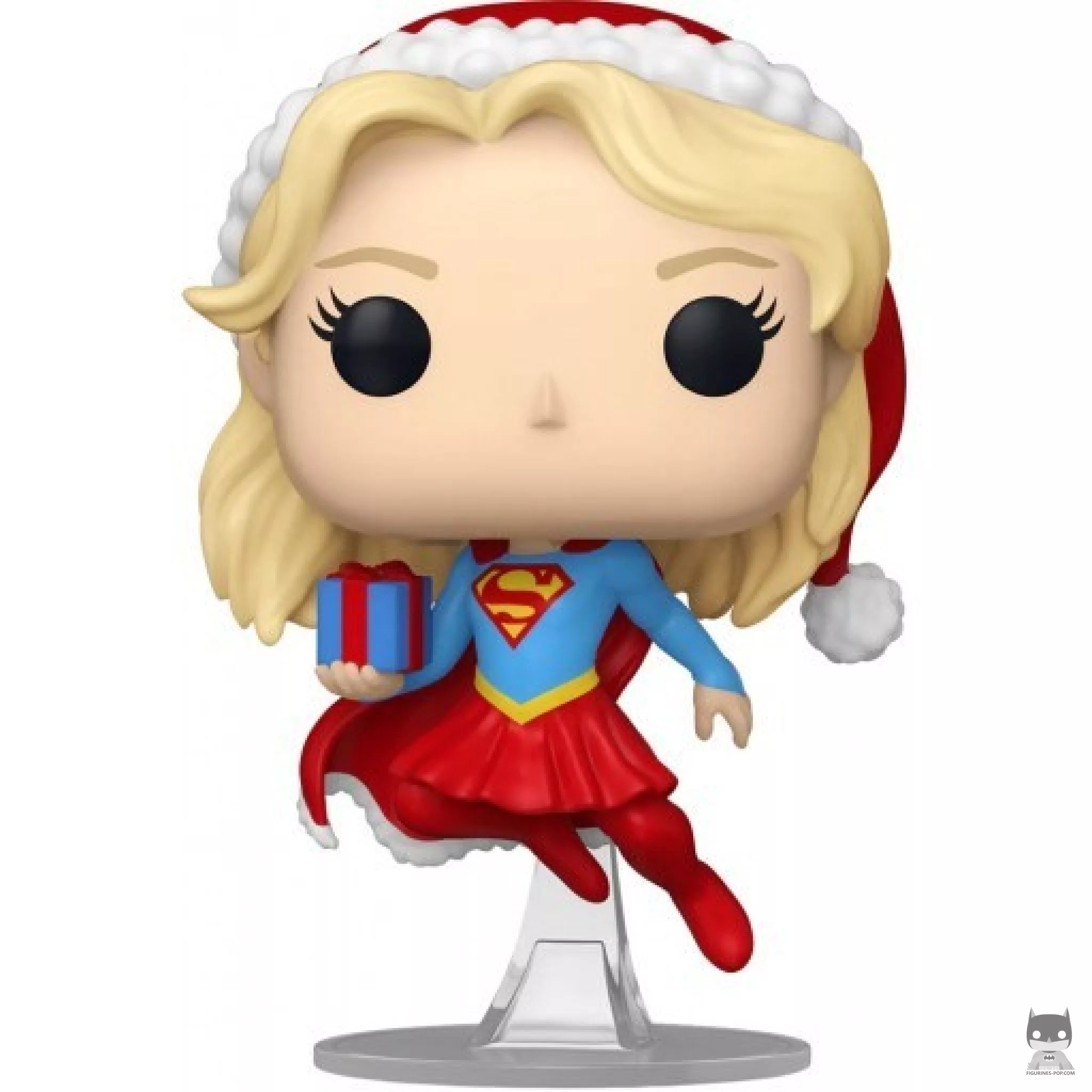 Figura Funko Pop! Supergirl con regalo (Navidad) (DC Super Heroes)