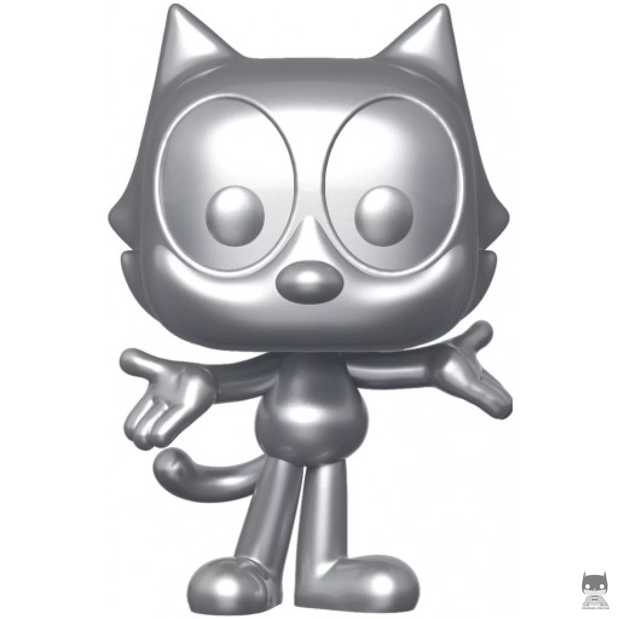 Figura Funko Pop! El gato Félix (Plateado) (El gato Félix)
