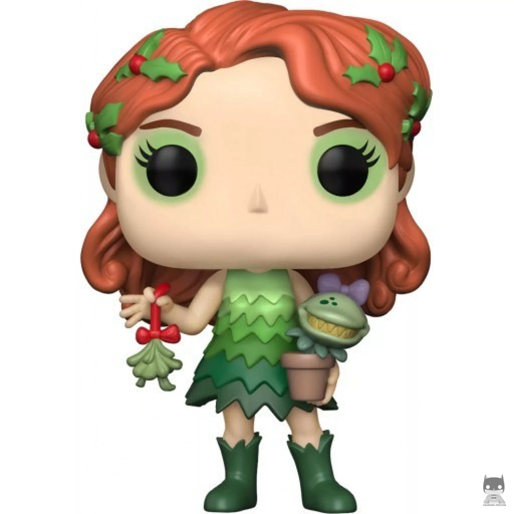 Figura Funko Pop! Hiedra Venenosa con muérdago (Navidad) (DC Super Heroes)