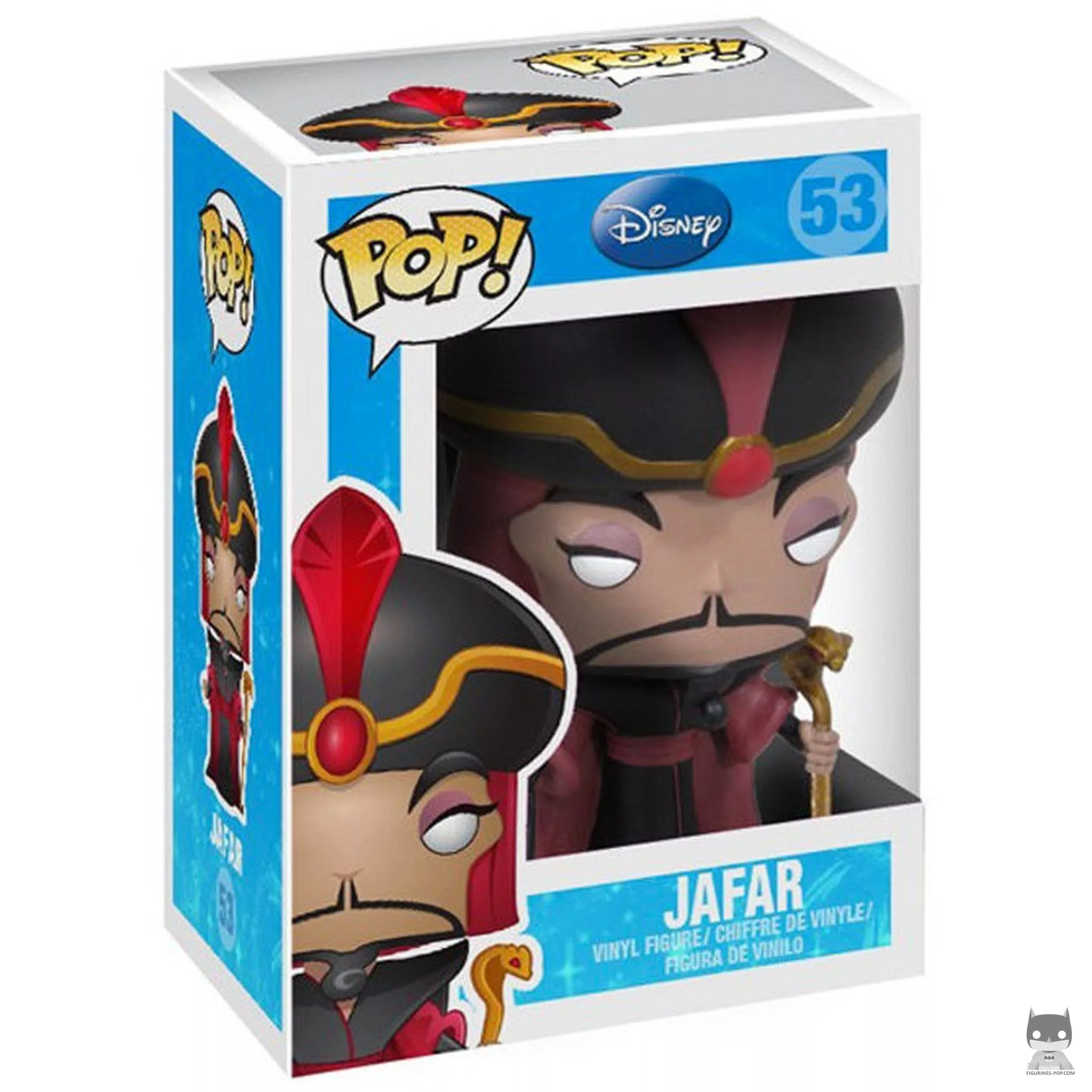 Figura Funko Pop! Jafar en su caja