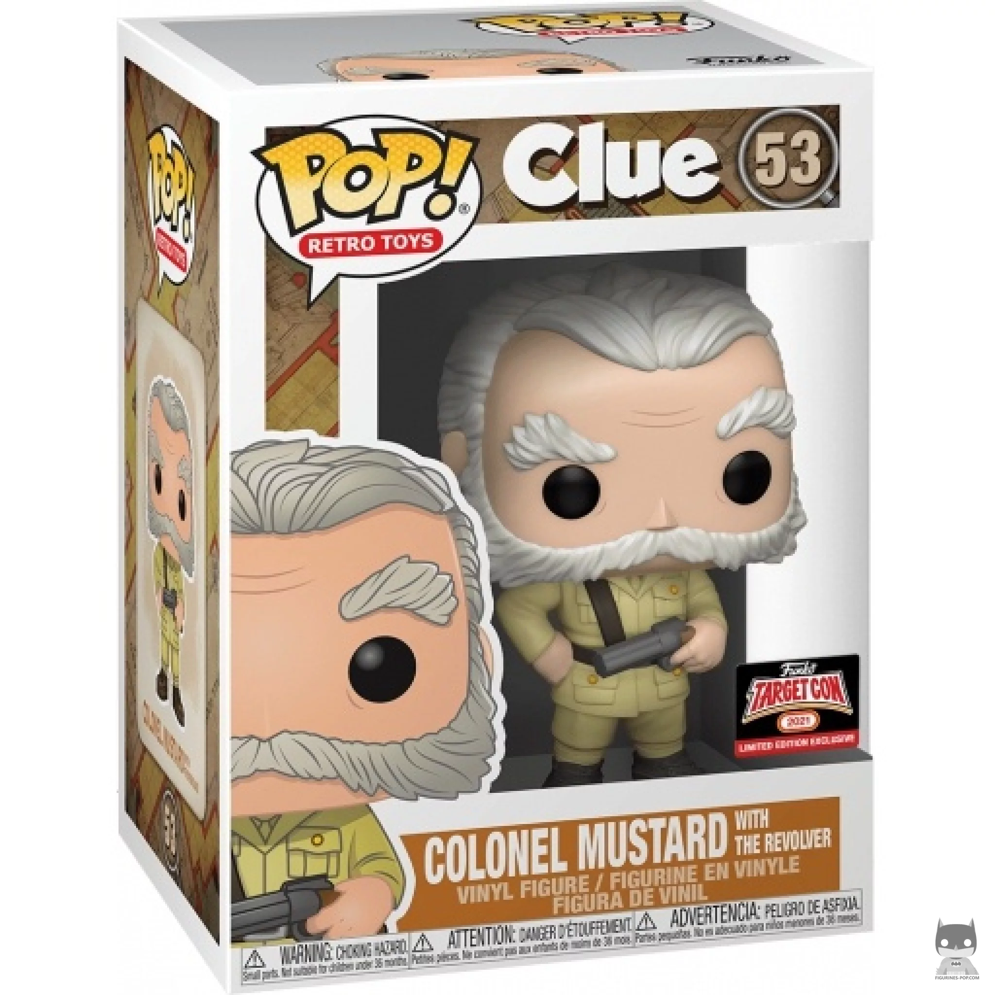 Figura Funko Pop! Coronel Rubio en su caja