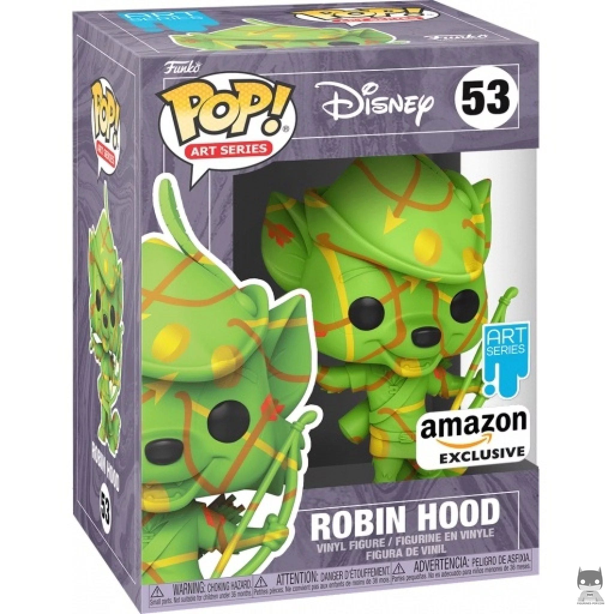 Figura Funko Pop! Robin Hood en su caja