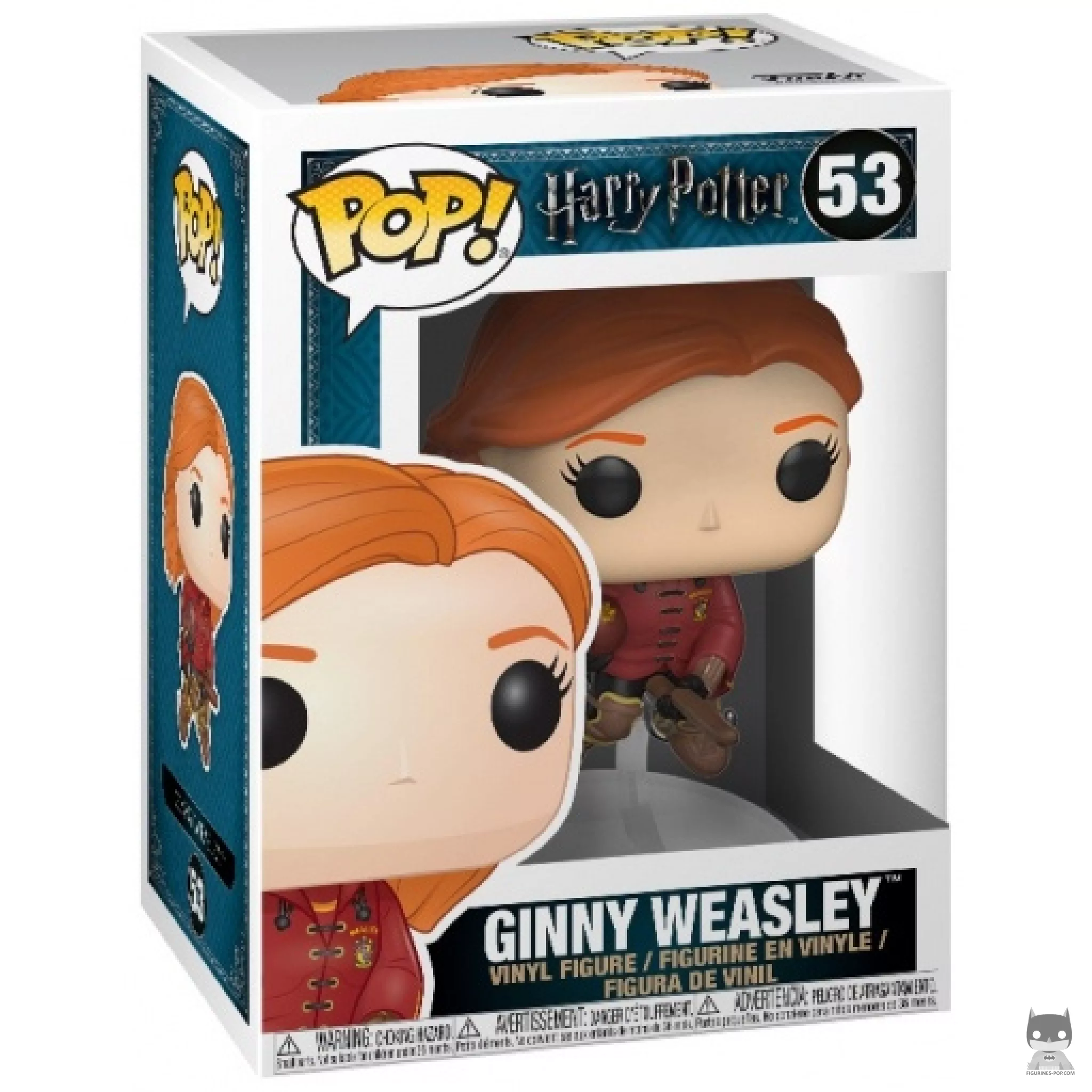 Figura Funko Pop! Ginny Weasley volando en su caja