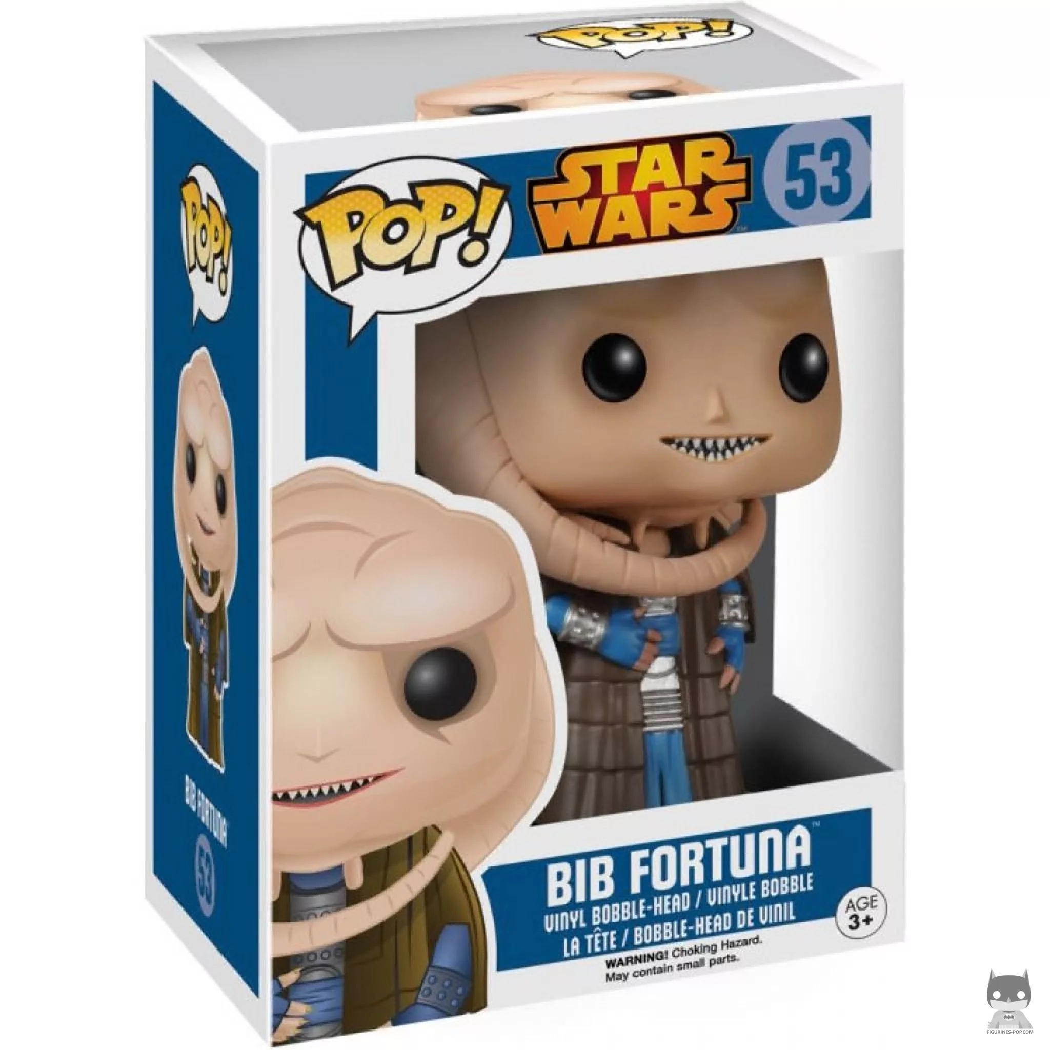 Figura Funko Pop! Bib Fortuna en su caja
