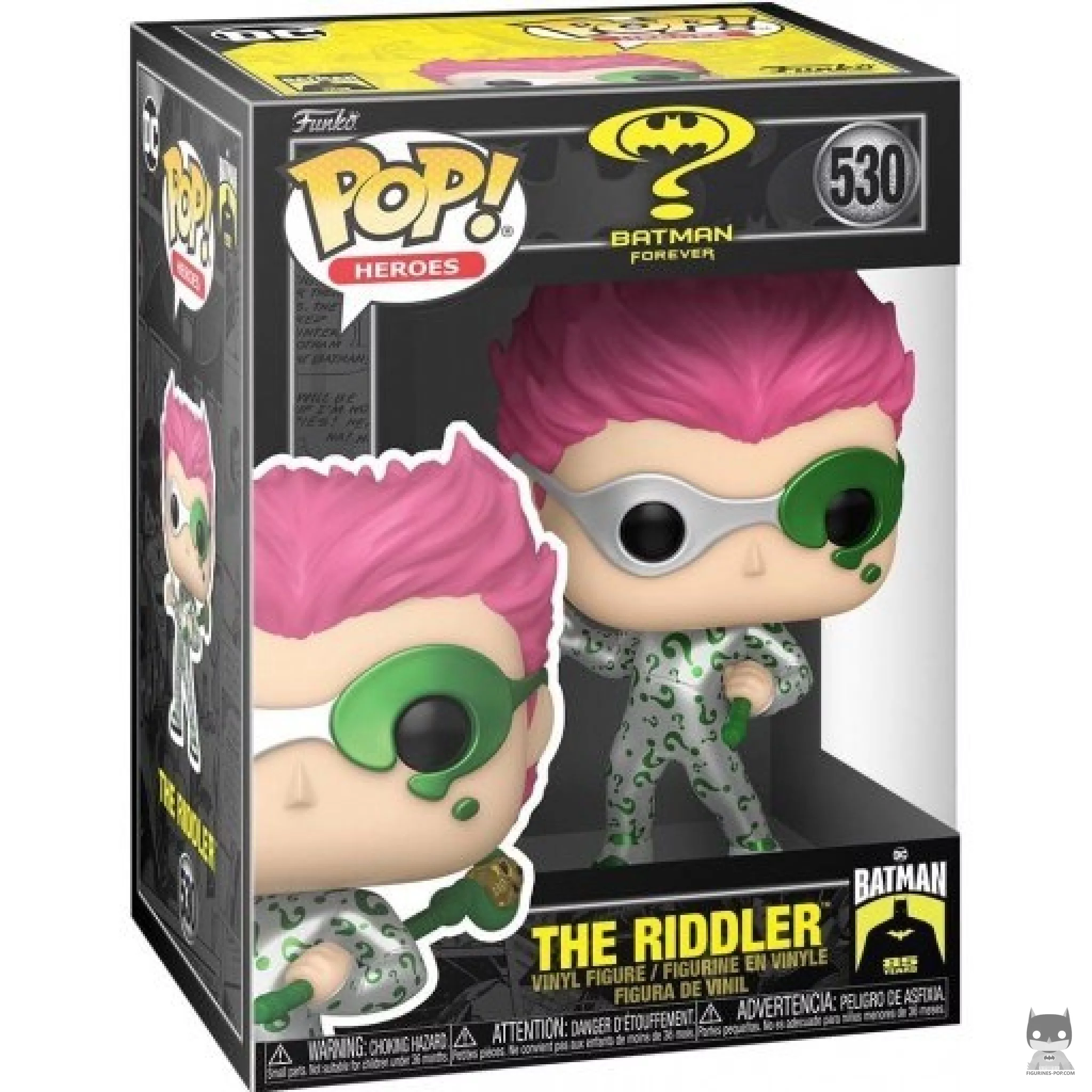 Figura Funko Pop! Enigma en su caja