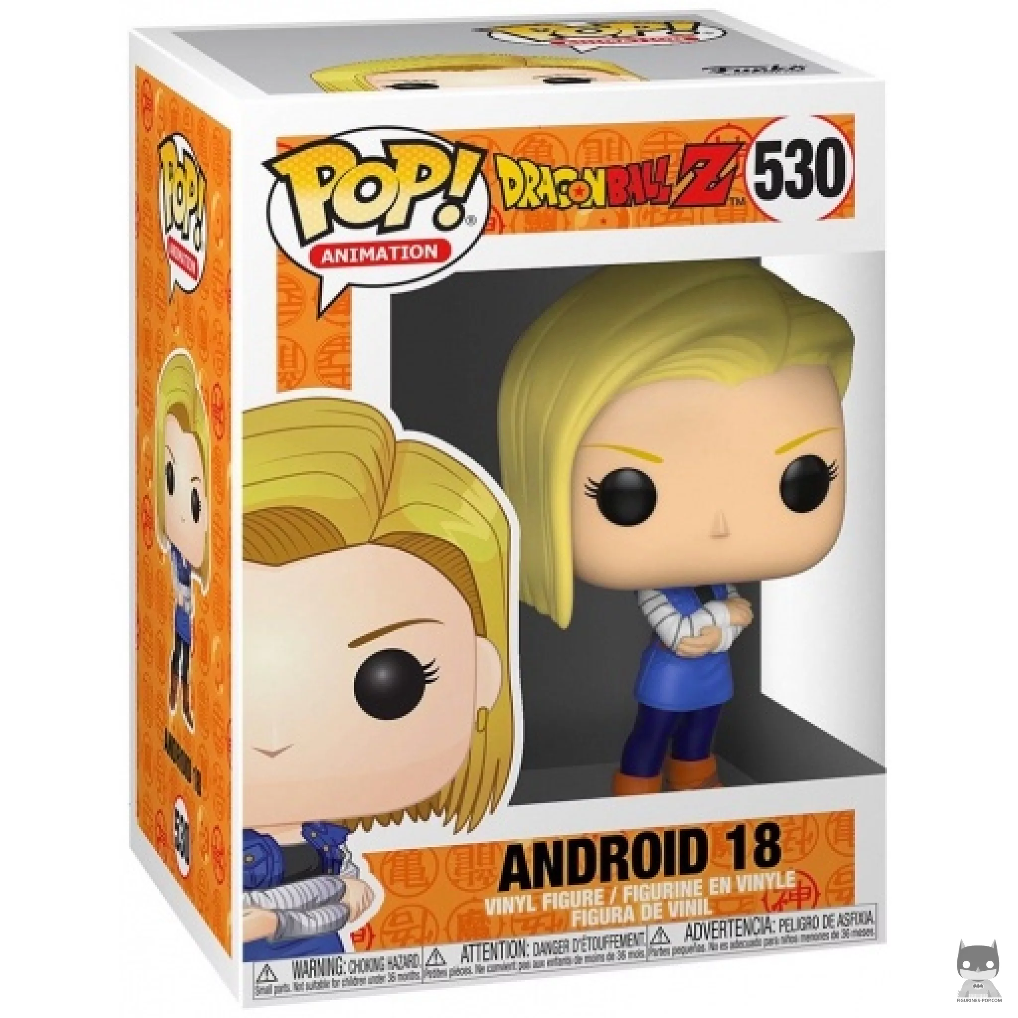 Figura Funko Pop! C-18 en su caja