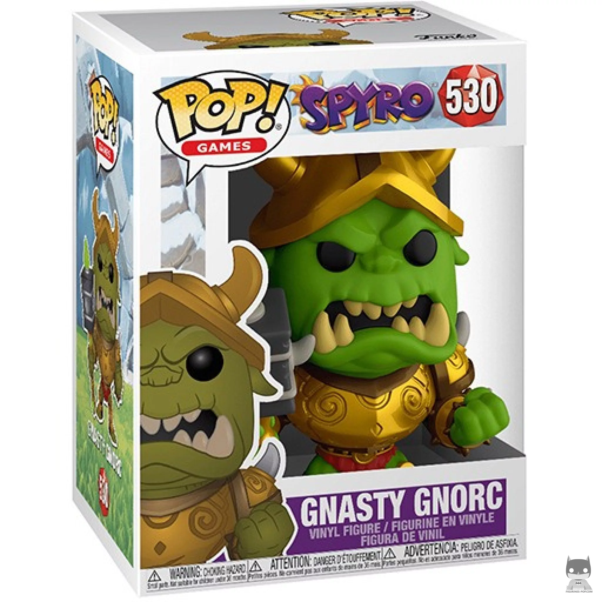 Figura Funko Pop! Gnasty Gnorc en su caja